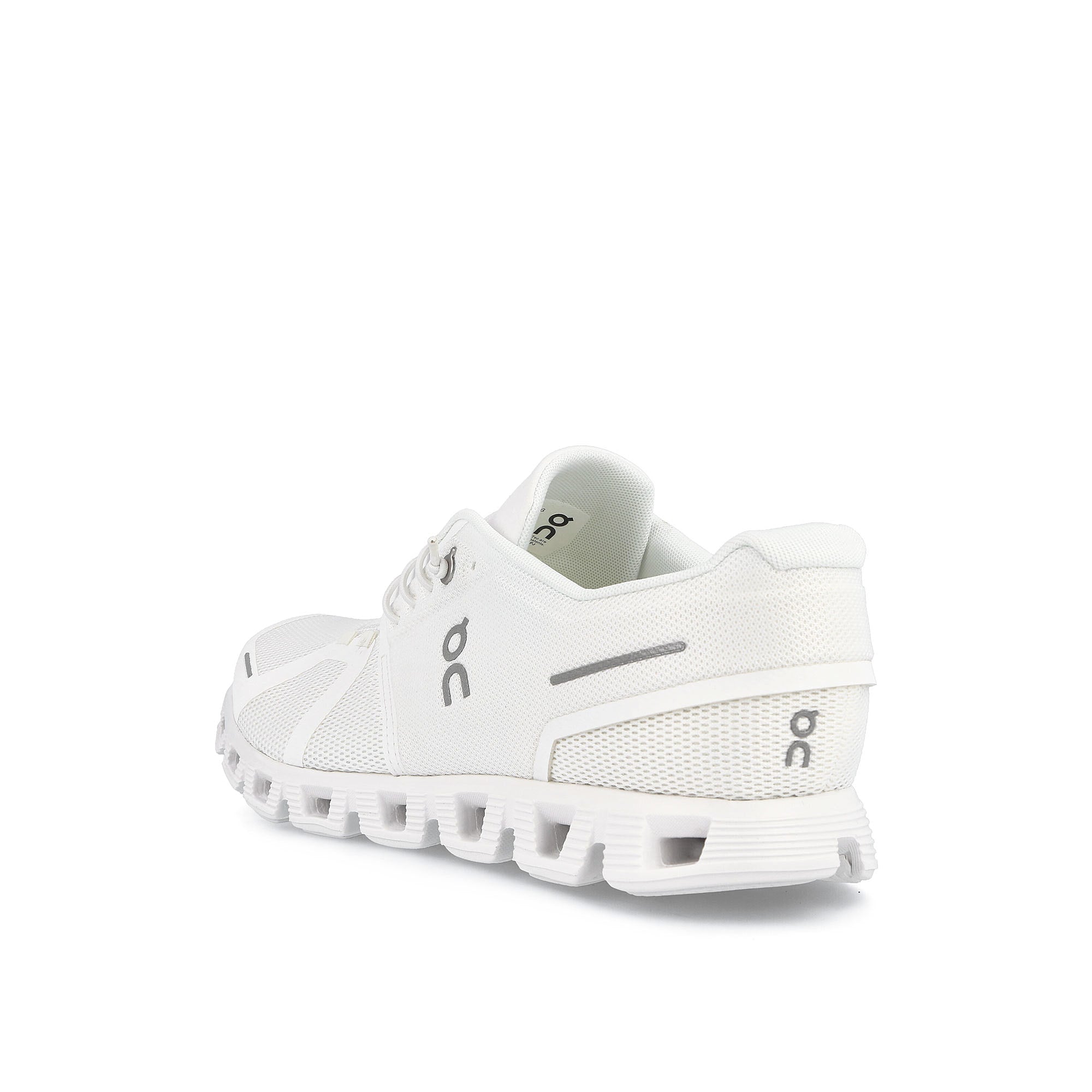 On Wmns Cloud 5 All White Low Top Sneakers Material | Overkill