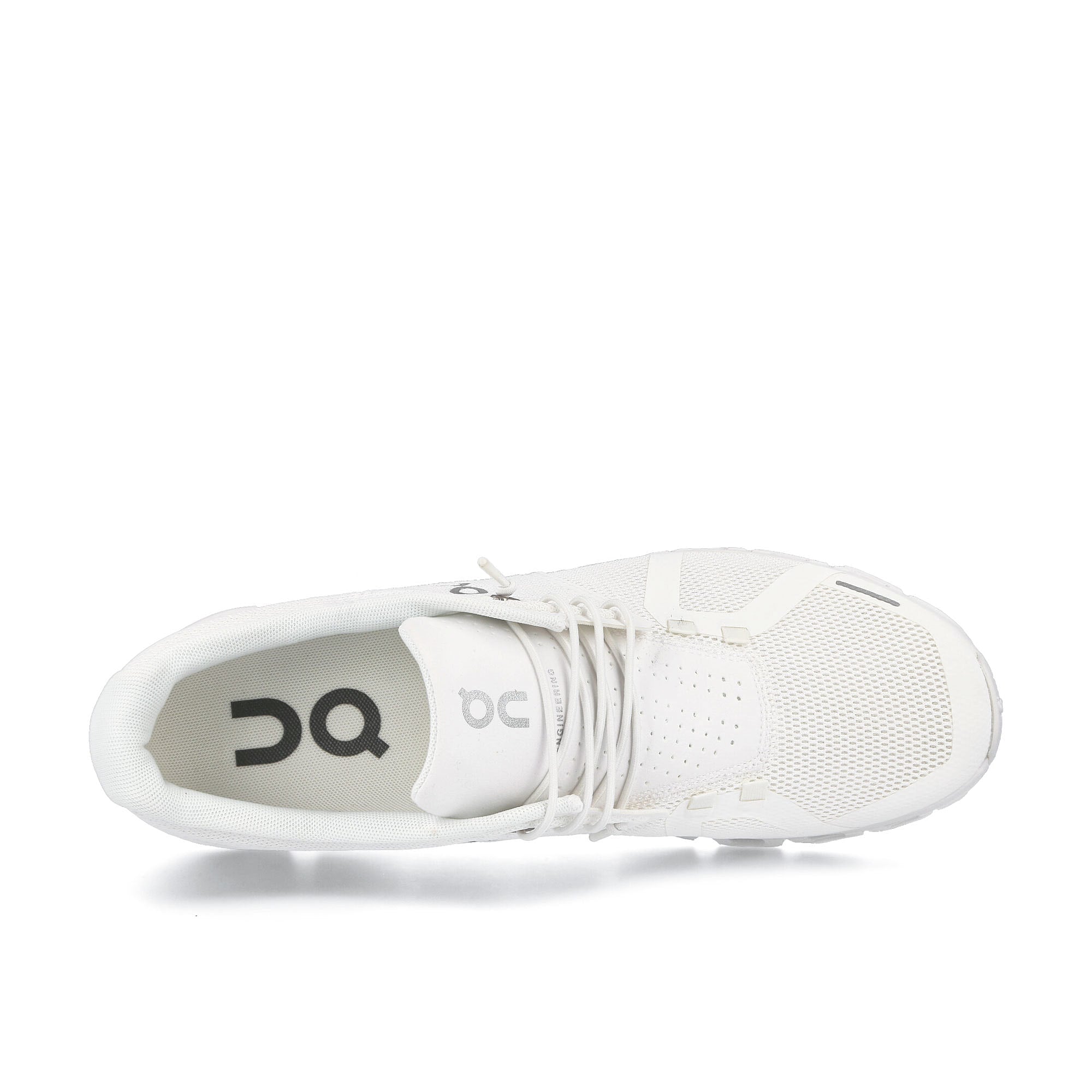 On Wmns Cloud 5 All White Low Top Sneakers Detail View 1 | Overkill