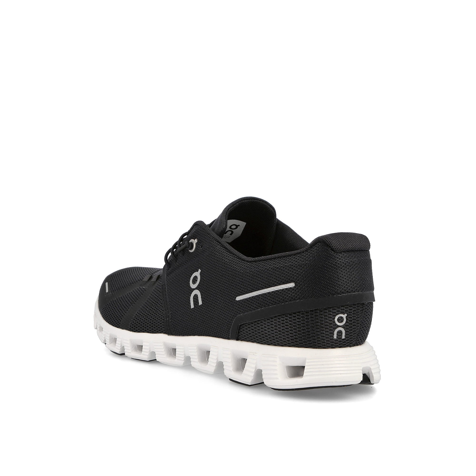 On Wmns Cloud 5 Black / White Low Top Sneakers Material | Overkill