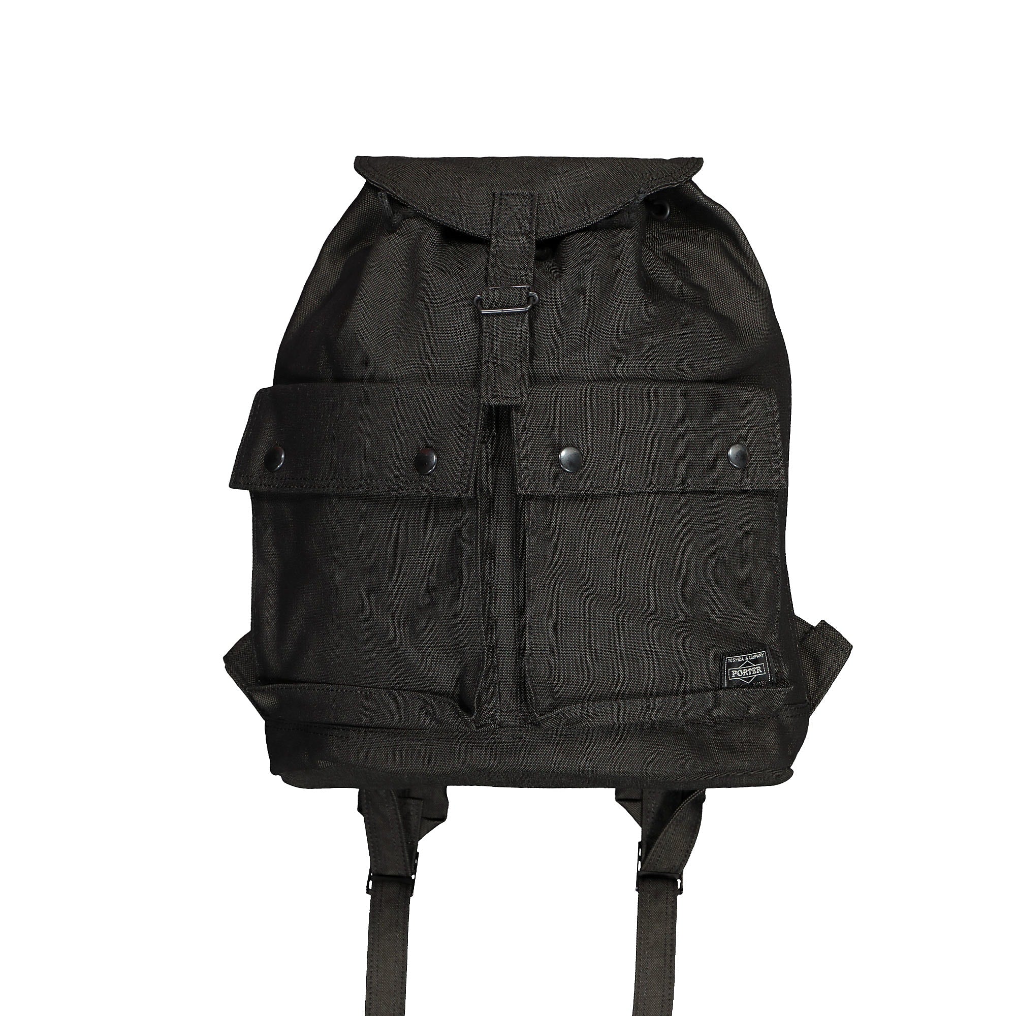 Porter-Yoshida & Co. Smoky Ruck Sack Black Backpacks 592-07576-10 | Overkill