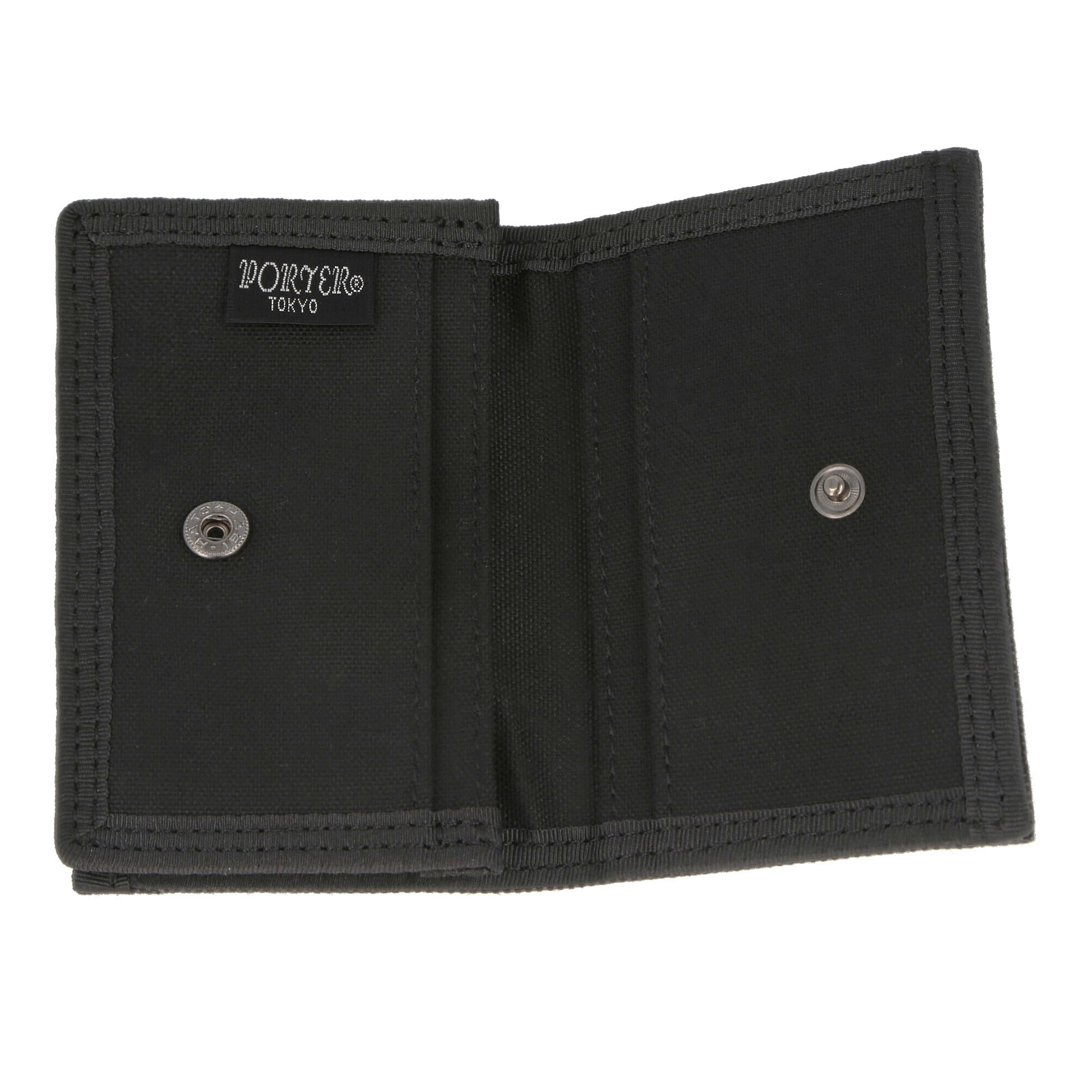 Porter-Yoshida & Co. Smoky Card Case Black Wallets & Cases Detailfoto | Overkill