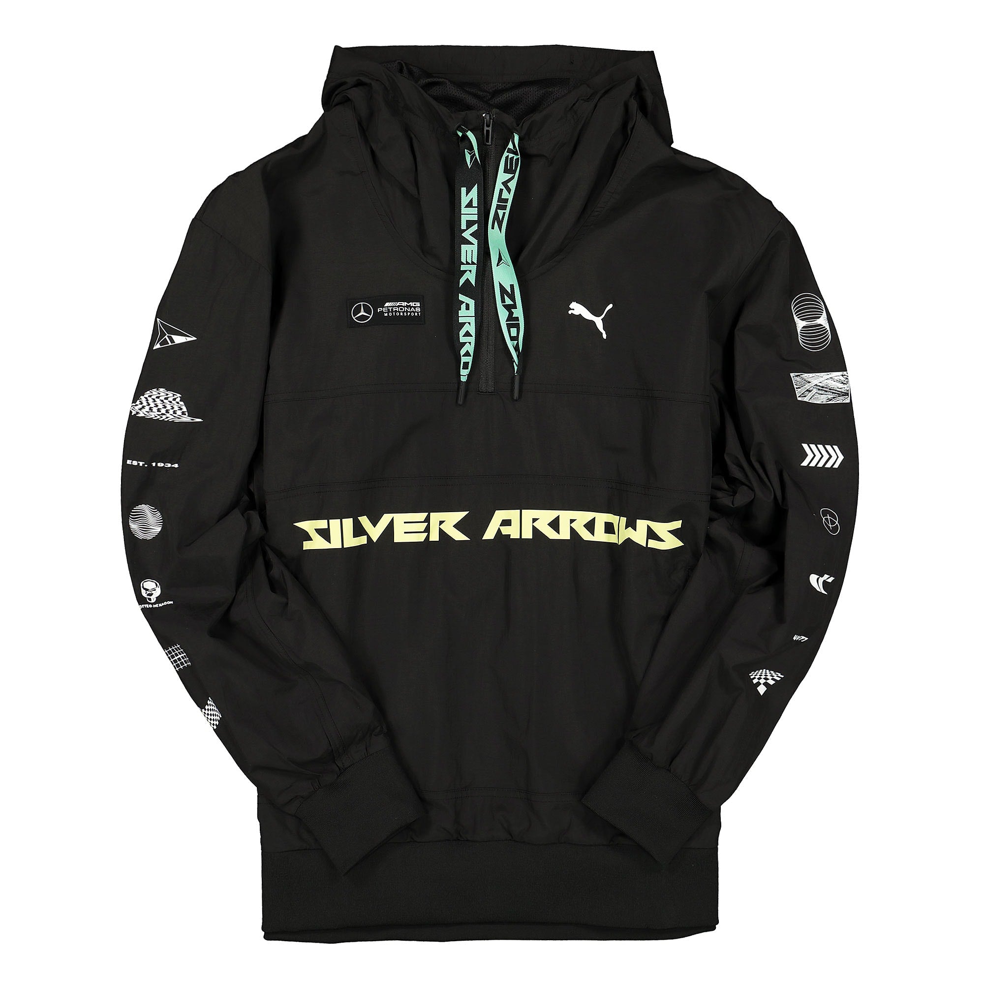 Puma Mercedes x Puma Street Jacket Puma Black Jackets 596170 01 | Overkill