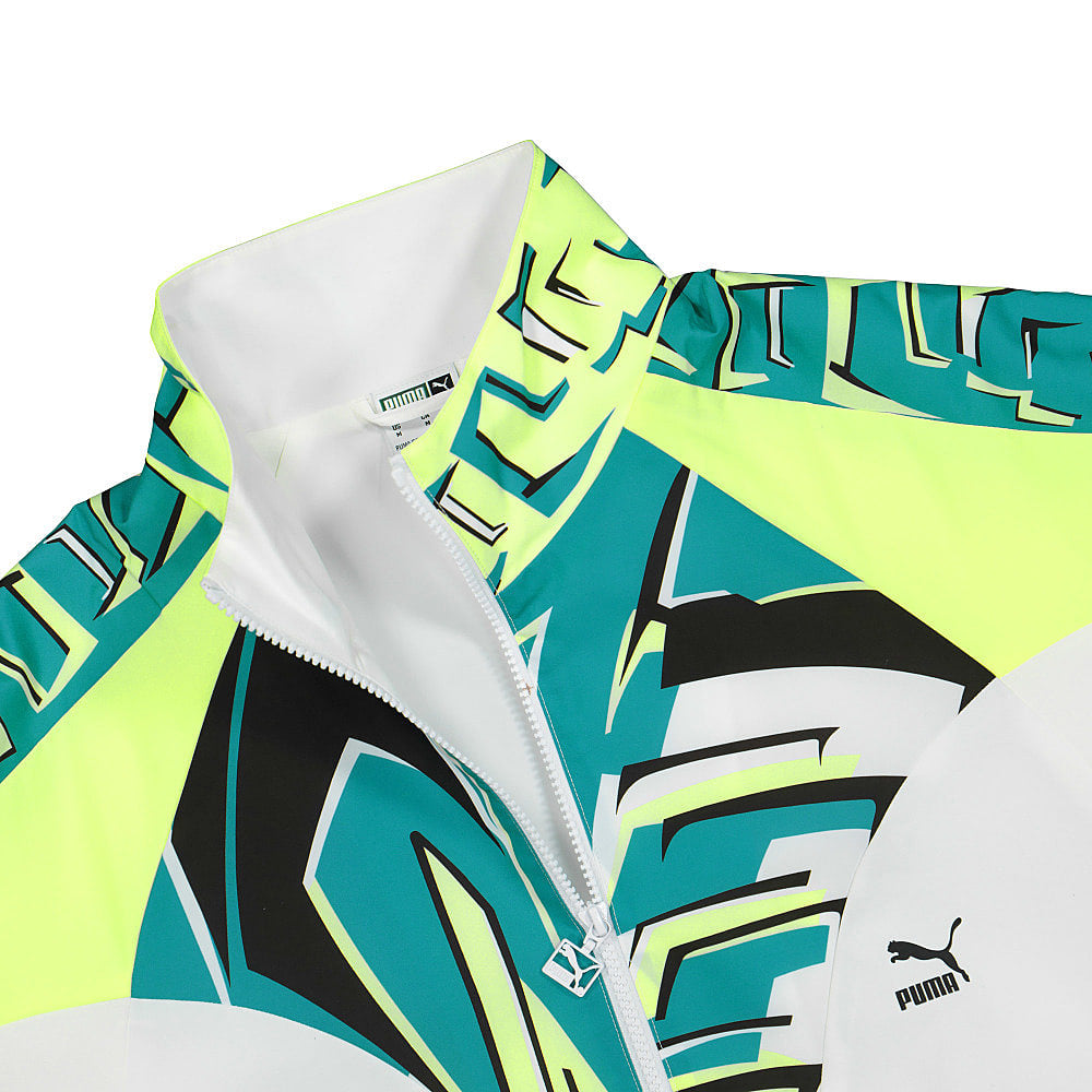 Puma OG Disc Track Jacket Puma White Track Jackets Close-up | Overkill