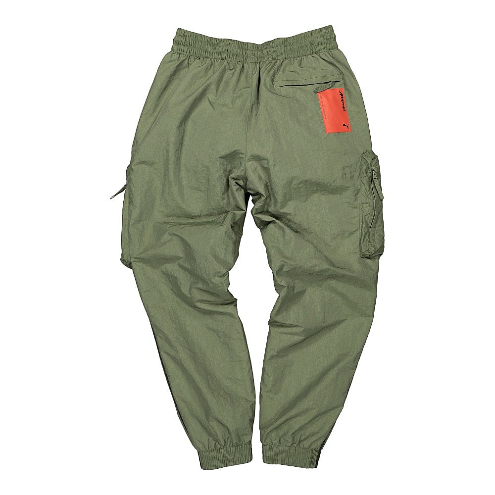 Puma Attempt x Puma Utility Pants Olive Casual Pants Material | Overkill