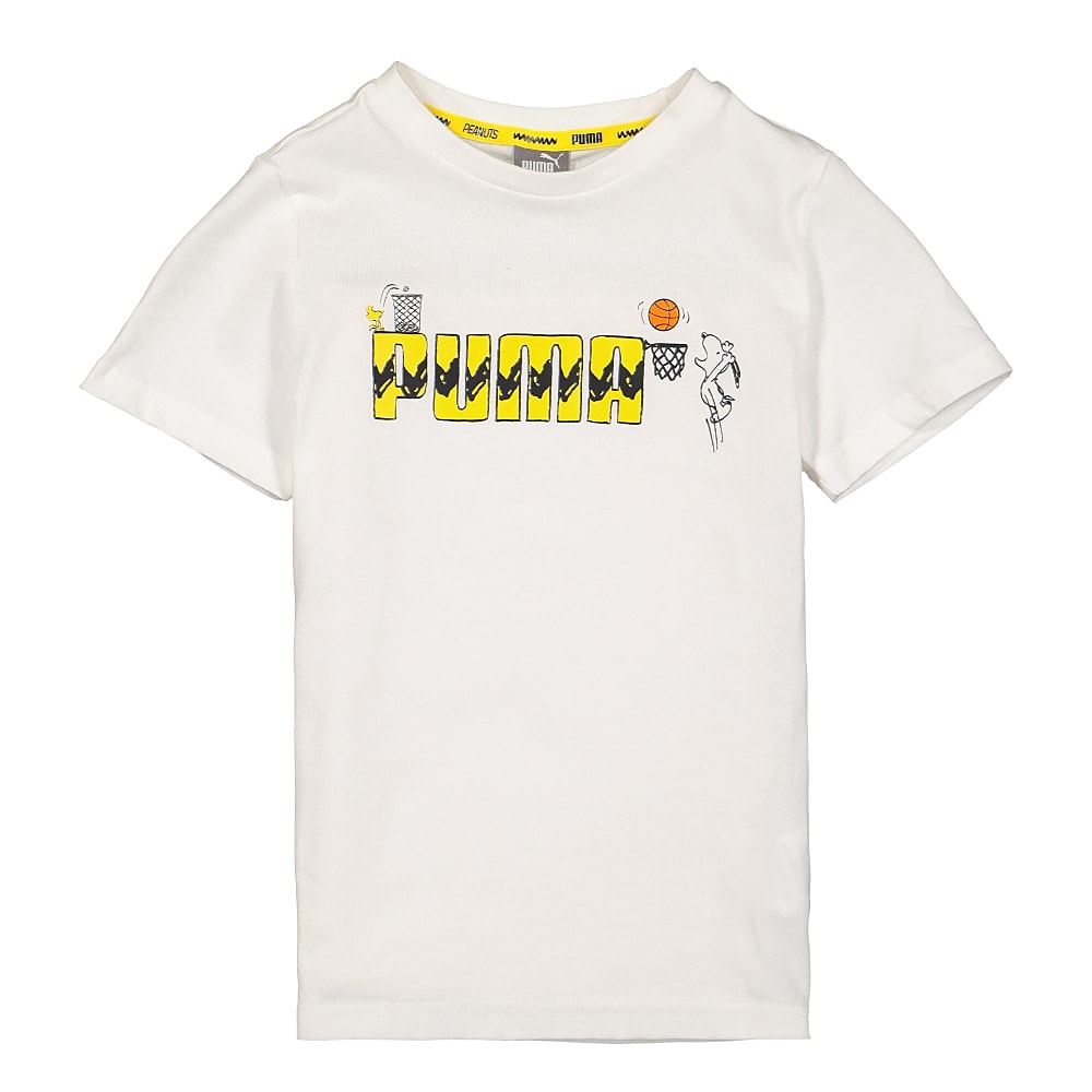 Puma Peanuts x Puma Graphic Tee Puma White T-Shirts 599463 02 | Overkill