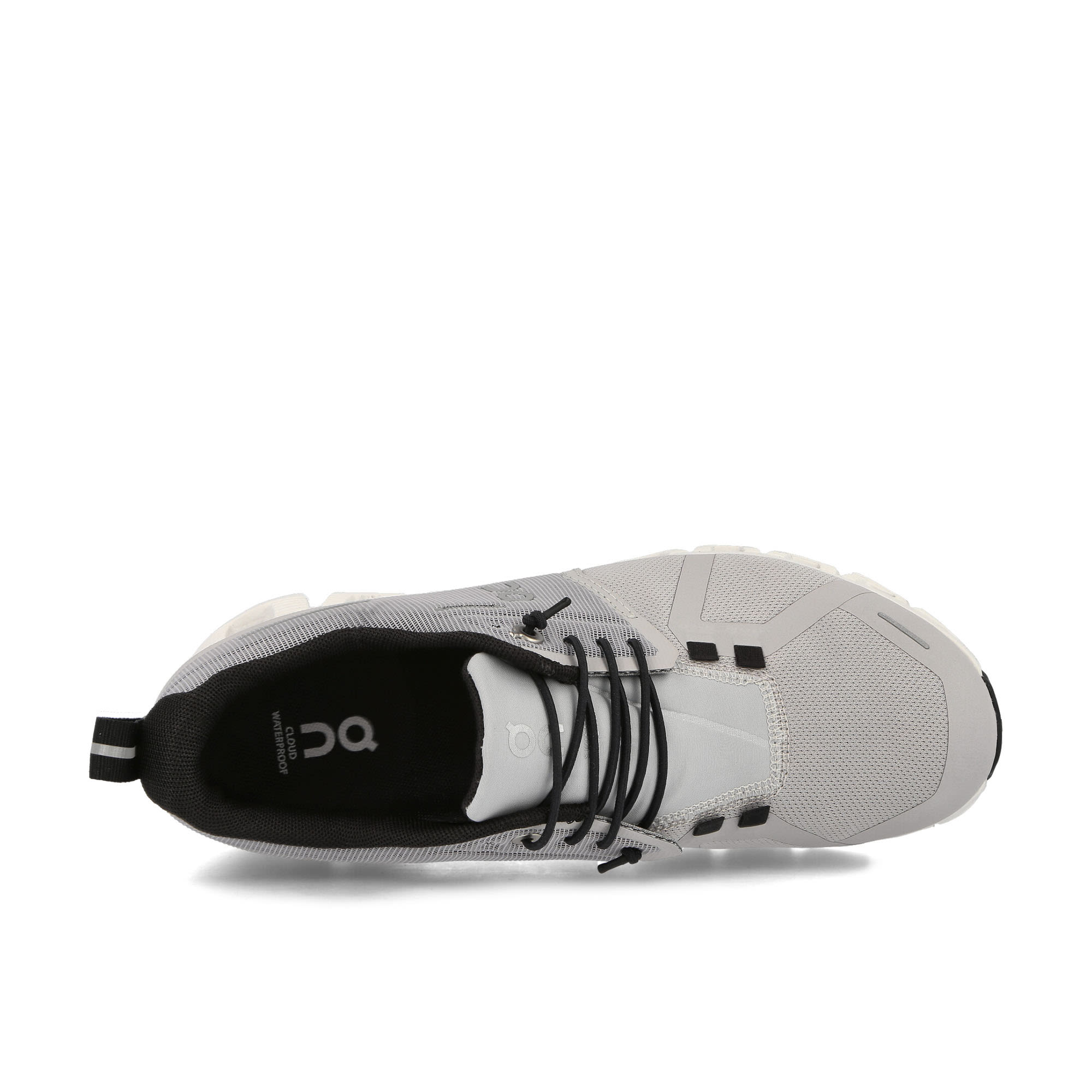 On W Cloud 5 Waterproof Glacier / White Sneakers Detail View 1 | Overkill