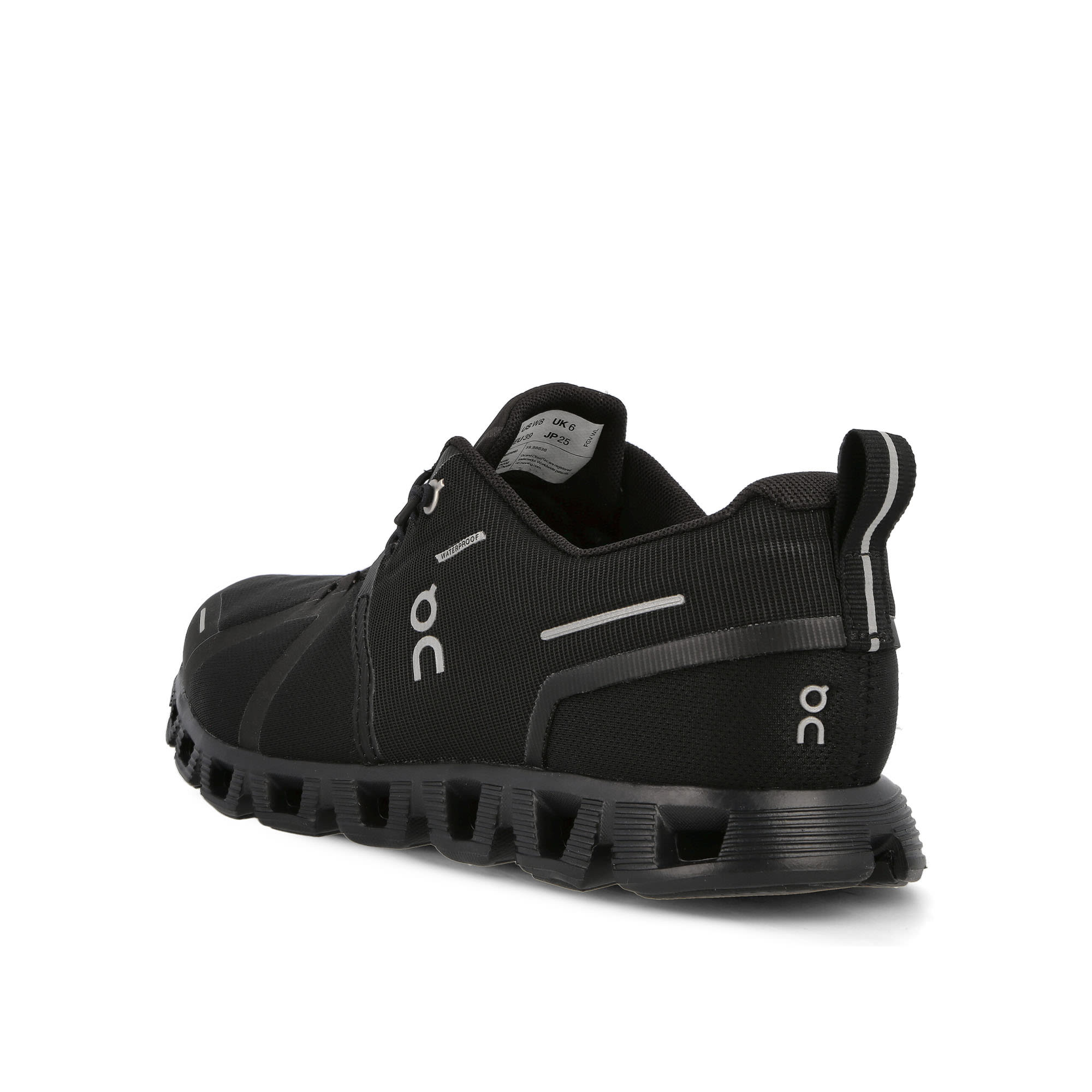 On W Cloud 5 Waterproof All Black Sneakers Material | Overkill