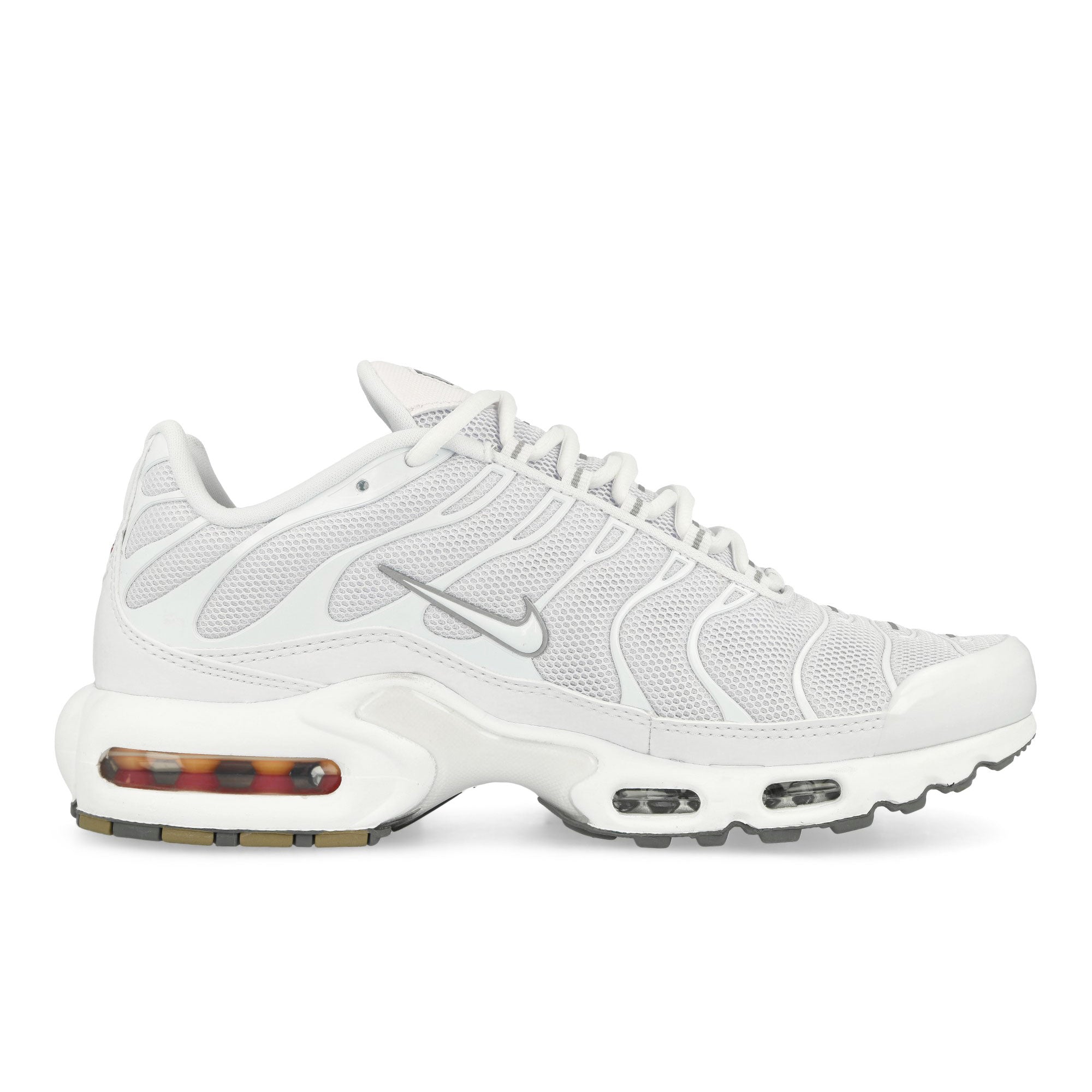 Nike Air Max Plus White / White - Black - Cool Grey Low Top Sneakers Silhouette | Overkill
