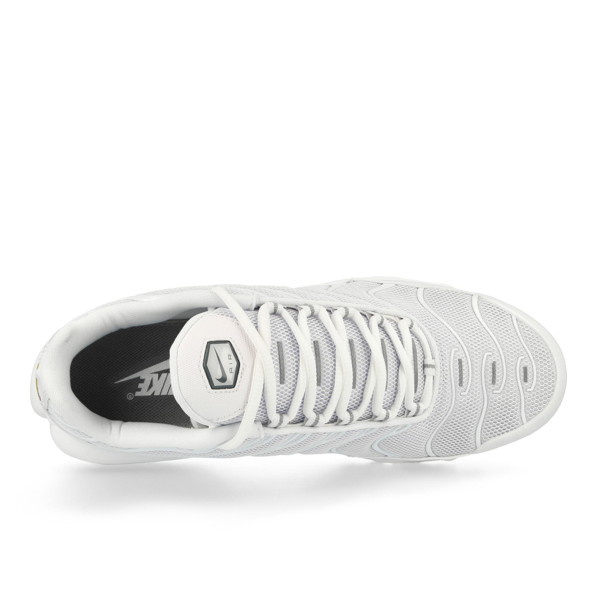 Nike Air Max Plus White / White - Black - Cool Grey Low Top Sneakers Detailfoto | Overkill