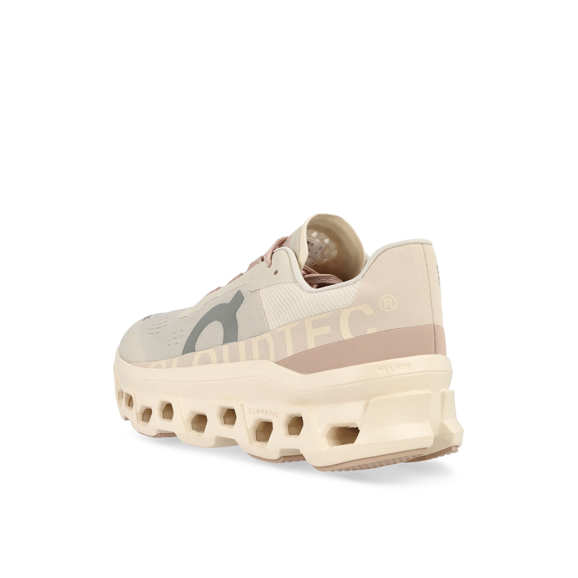 On W Cloudmonster Moon / Fawn Low Top Sneakers Material | Overkill