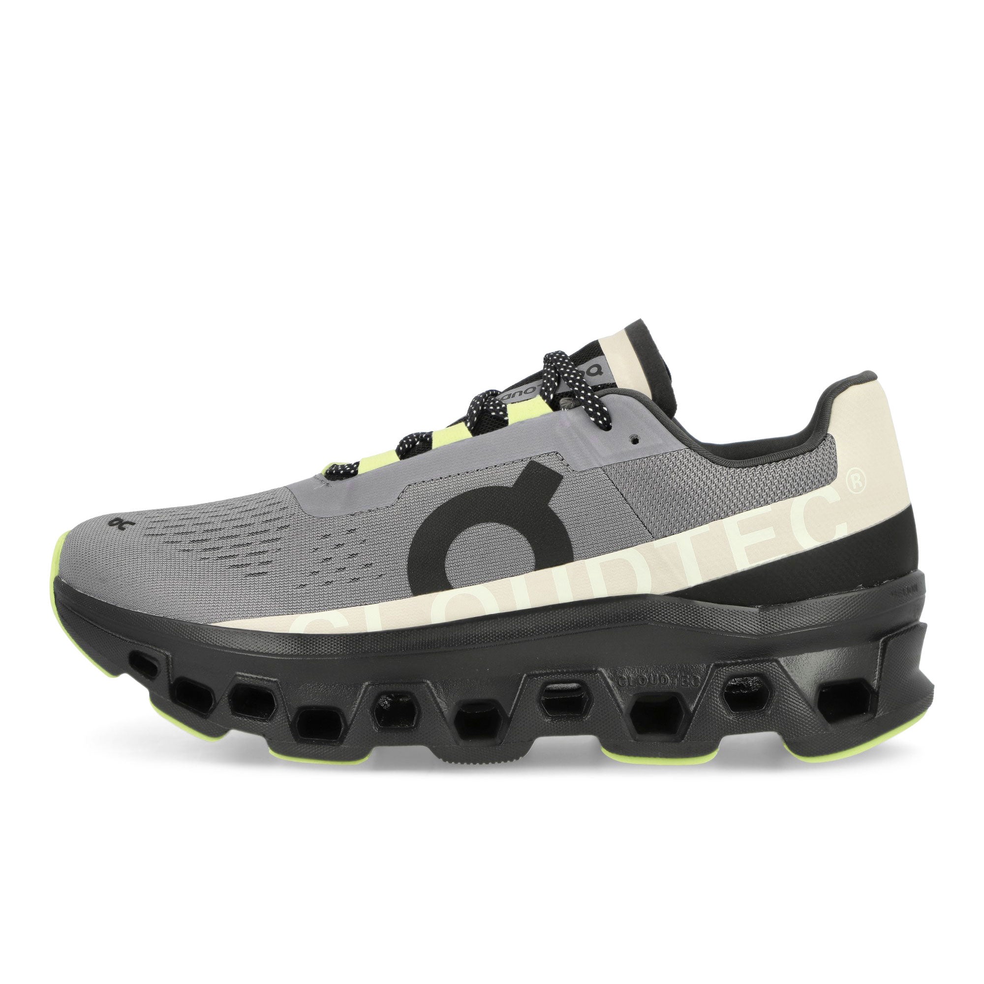 On Cloudmonster Fossil / Magnet Low Top Sneakers 61.98132 | Overkill