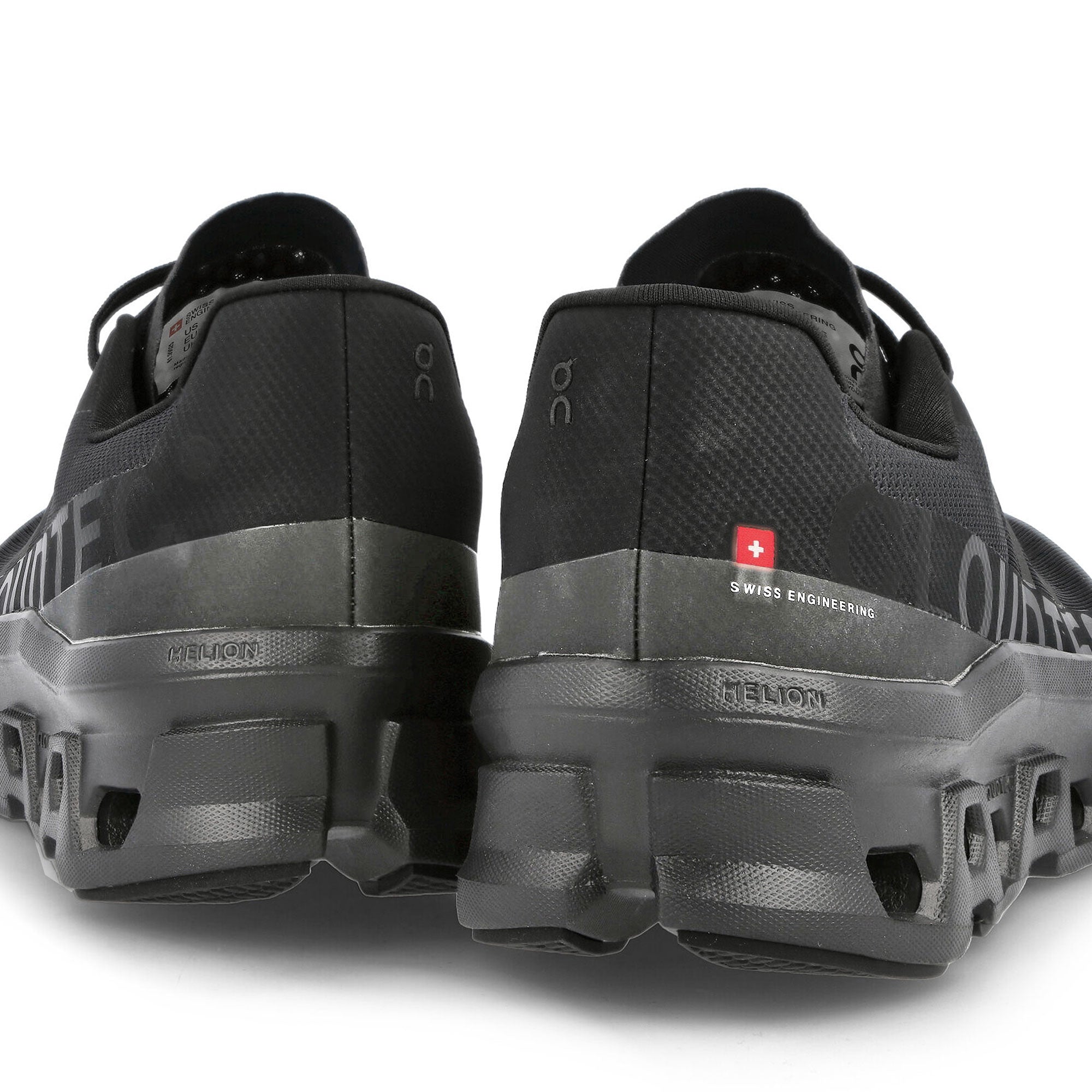 On cloudmonster Black / Magnet Low Top Sneakers Detailfoto | Overkill