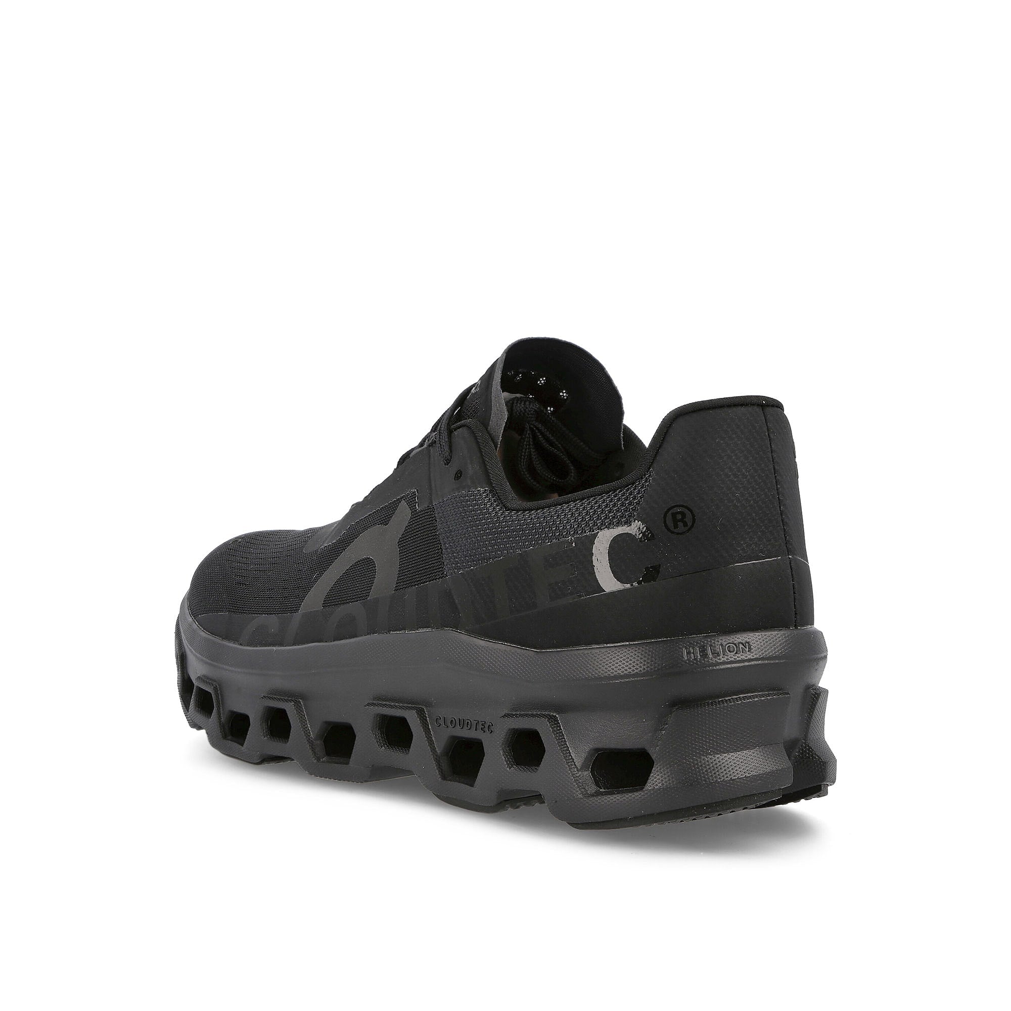 On Cloudmonster All Black Low Top Sneakers Material | Overkill