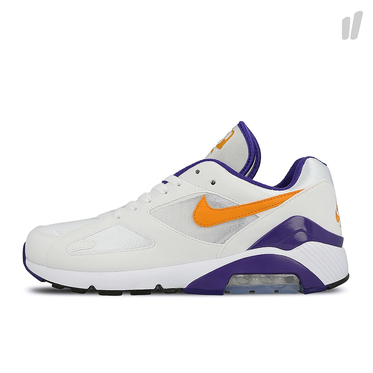 Nike air max 180 White-Bright Ceramic - Dark Concord Low Top Sneakers 615287 101 | Overkill