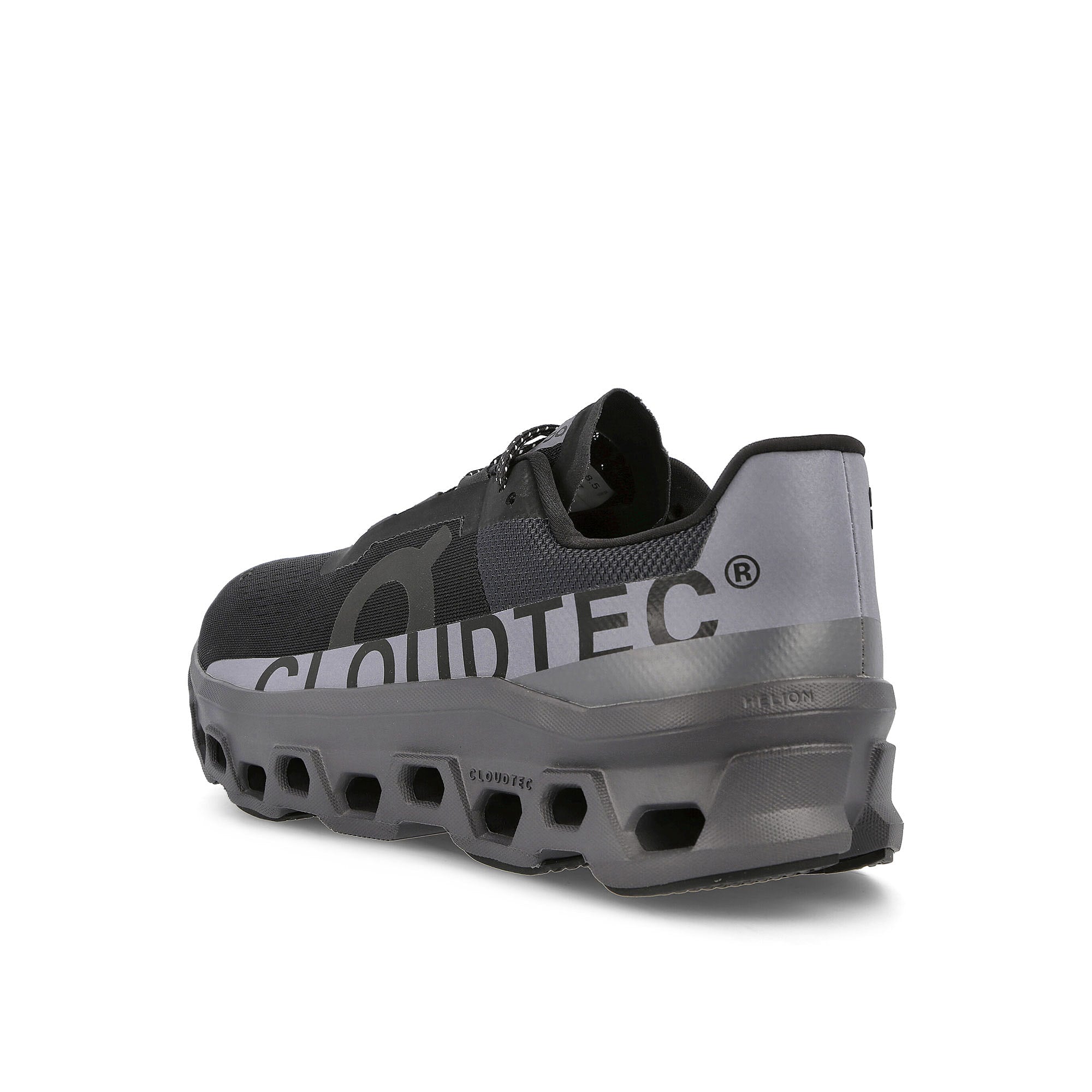 On cloudmonster lumos Black Low Top Sneakers Material | Overkill