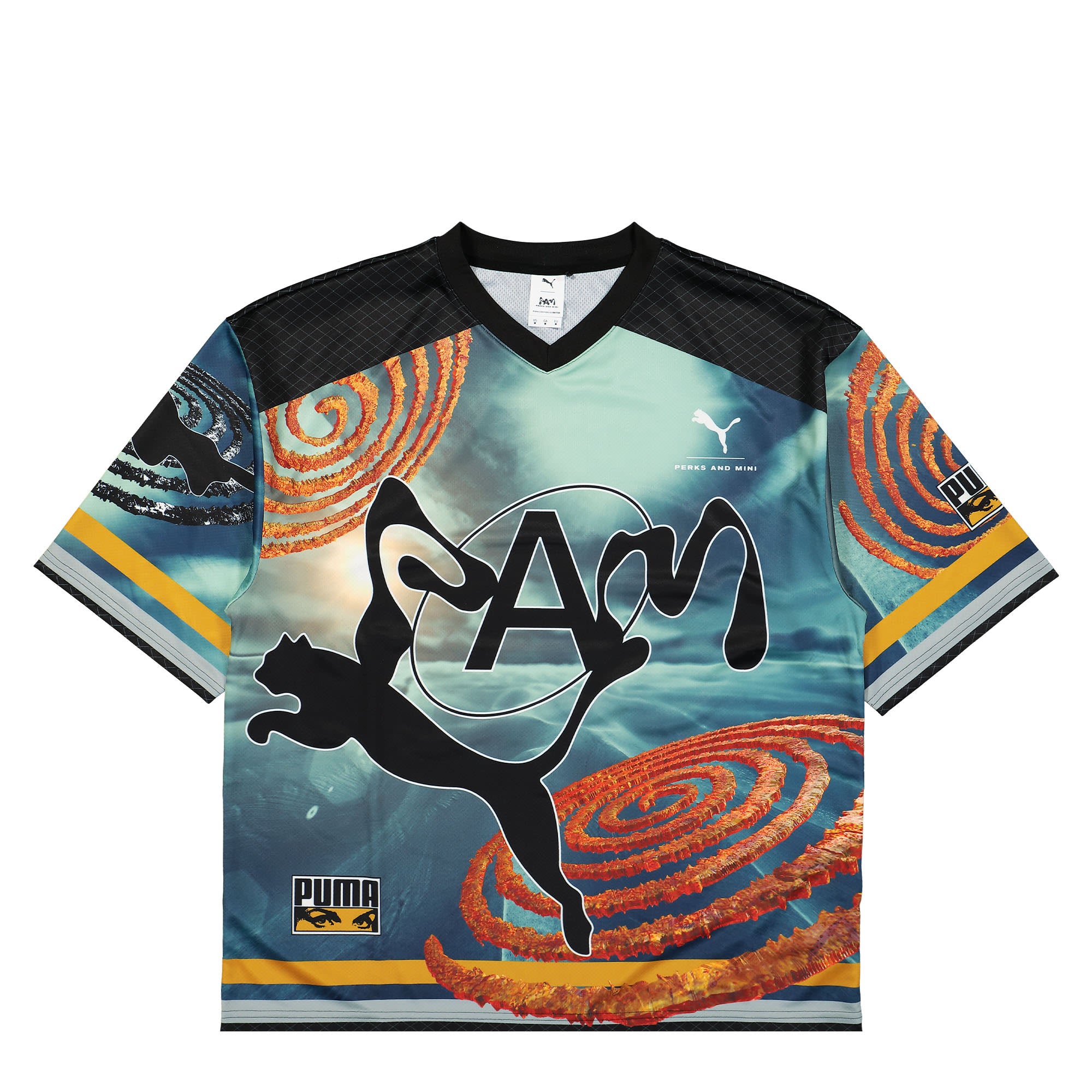 Puma PAM X Puma AOP Hockey Jersey Black T-Shirts 620232 01 | Overkill