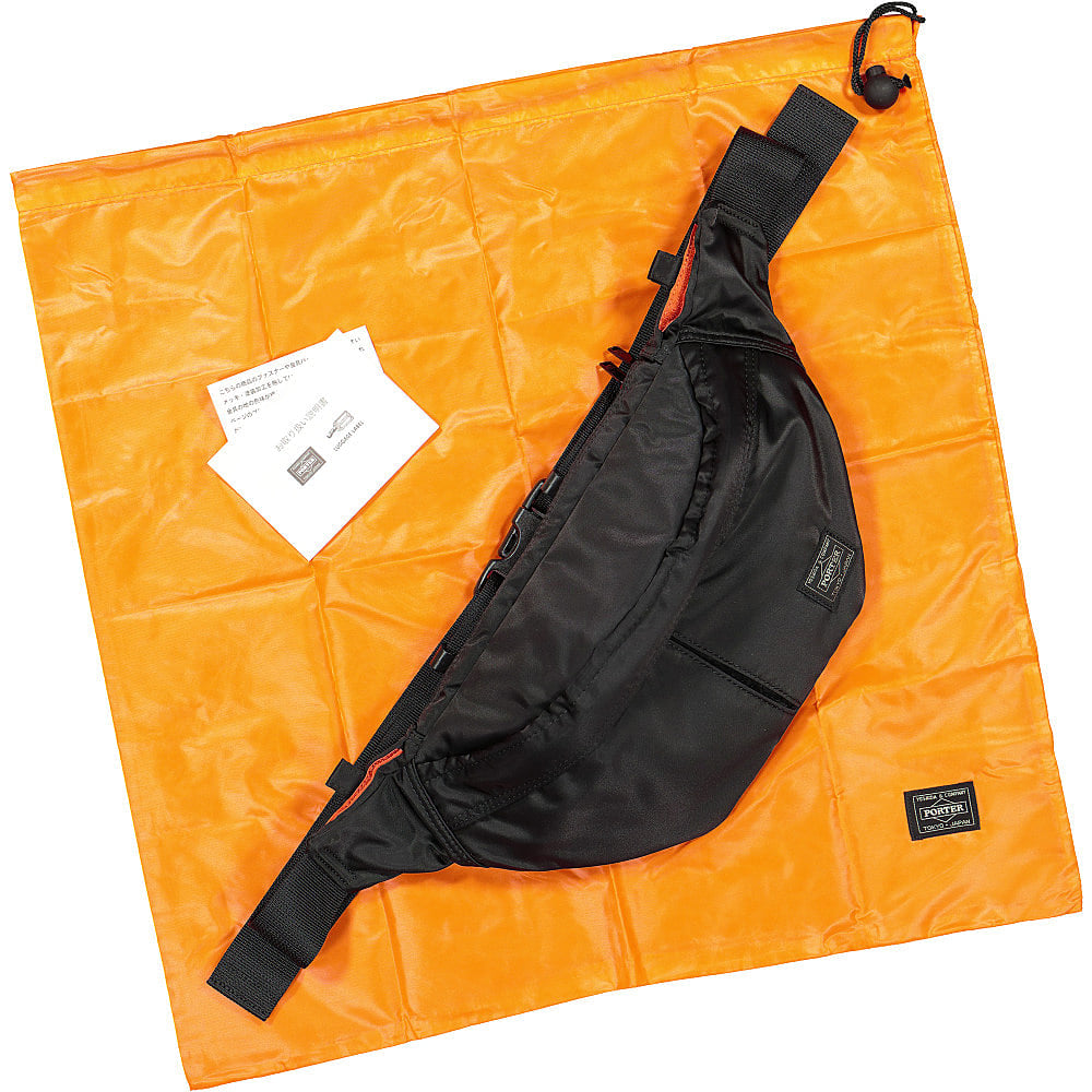 Porter-Yoshida & Co. Waist Bag Small Black Hip & Waist Bags Detail view 1 | Overkill