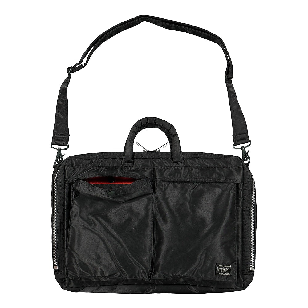 Porter-Yoshida & Co. 2Way Brief Case Black Briefcases & Messenger Bags Close-up | Overkill