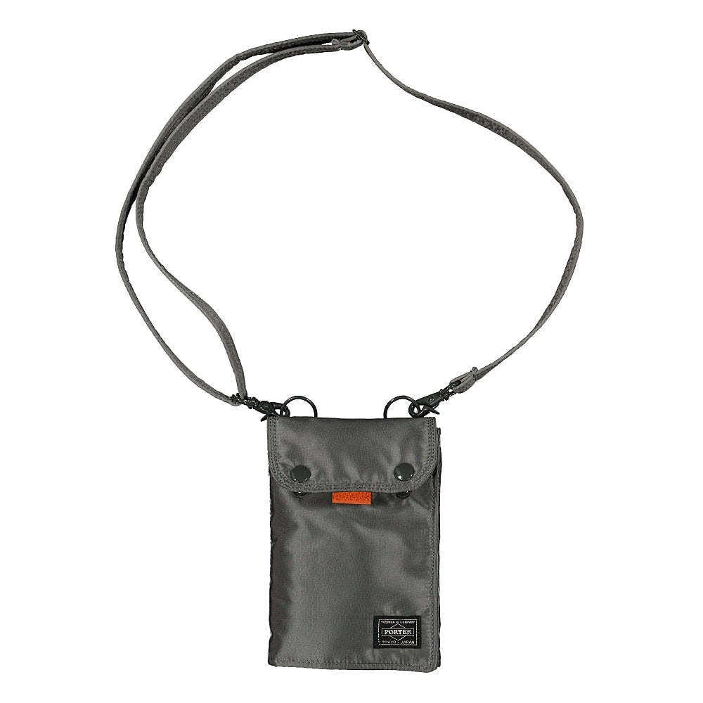 Porter-Yoshida & Co. Travel Case Silver Gray Close-up | Overkill