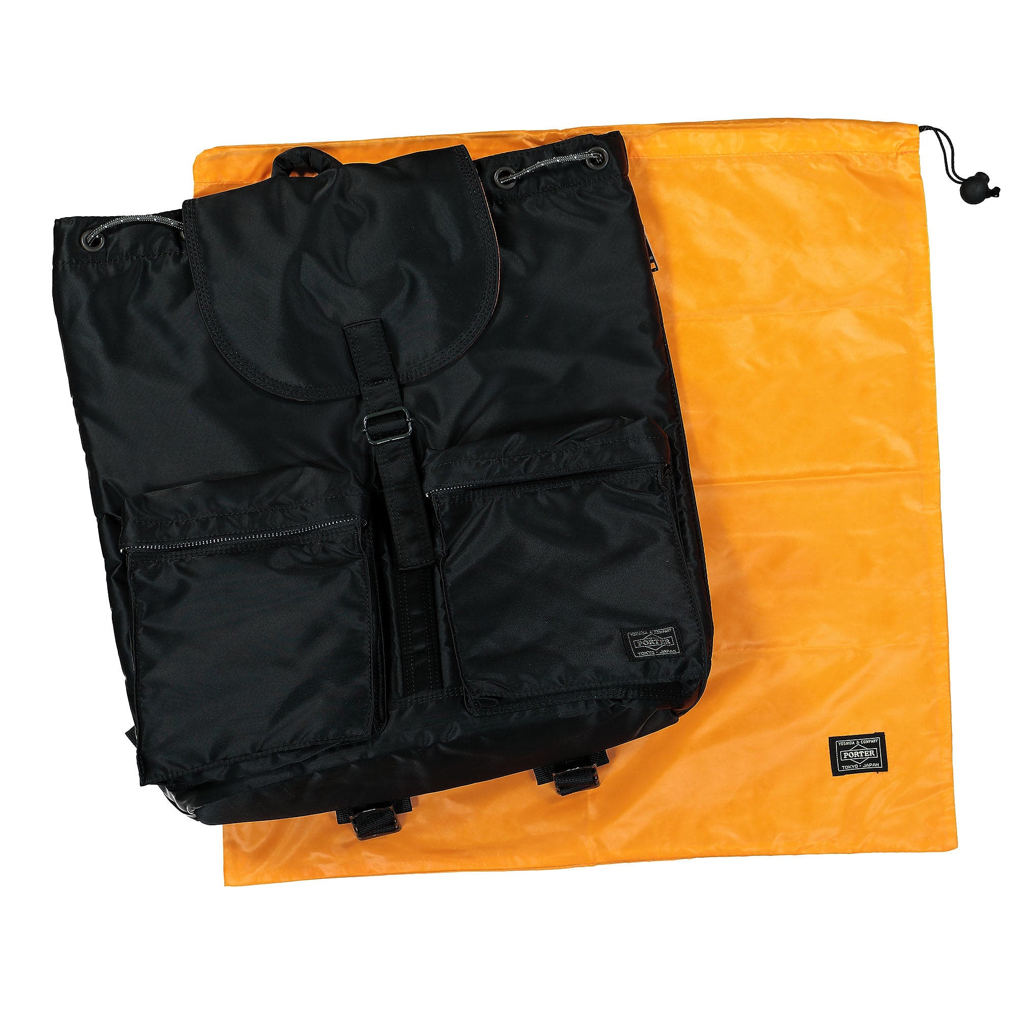 Porter-Yoshida & Co. Tanker Rucksack Black Backpacks Detail view 1 | Overkill