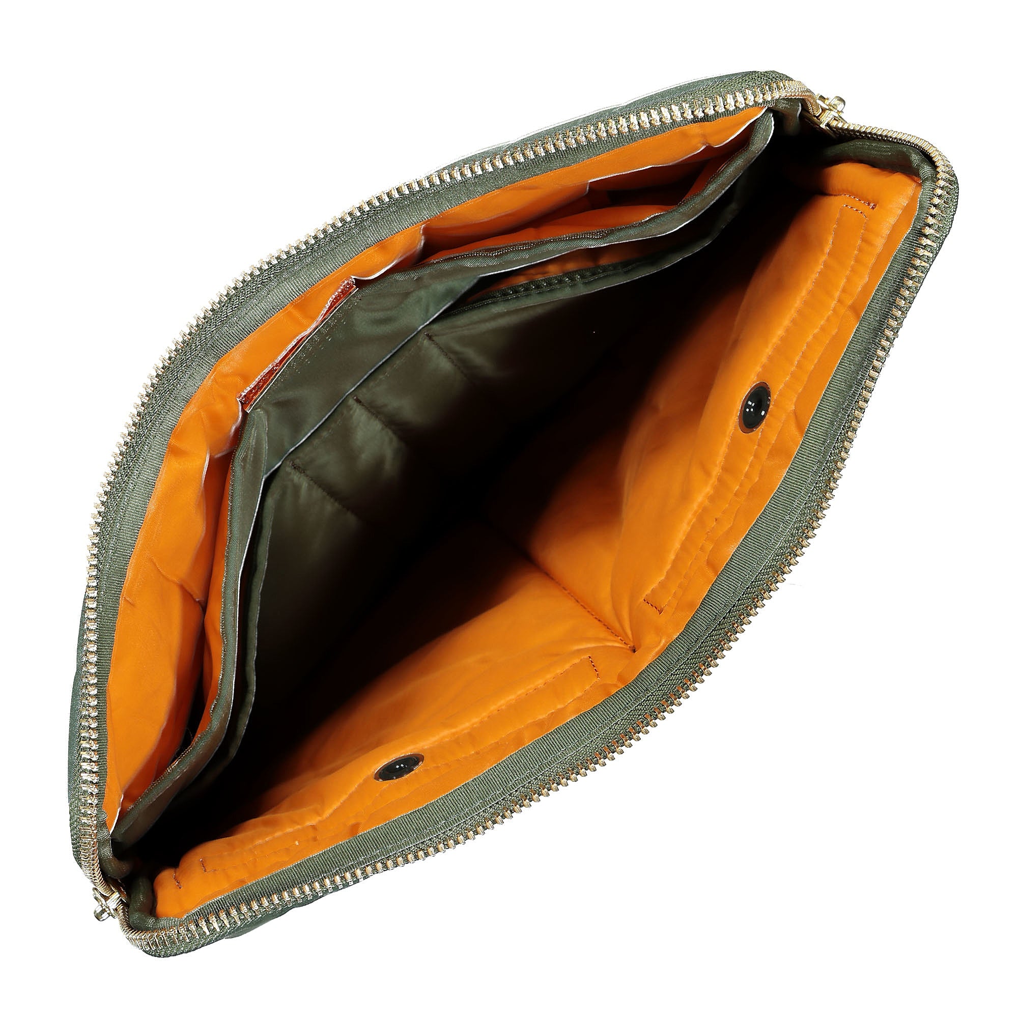 Porter-Yoshida & Co. Tanker Document Case Sage Green Briefcases & Messenger Bags Material | Overkill