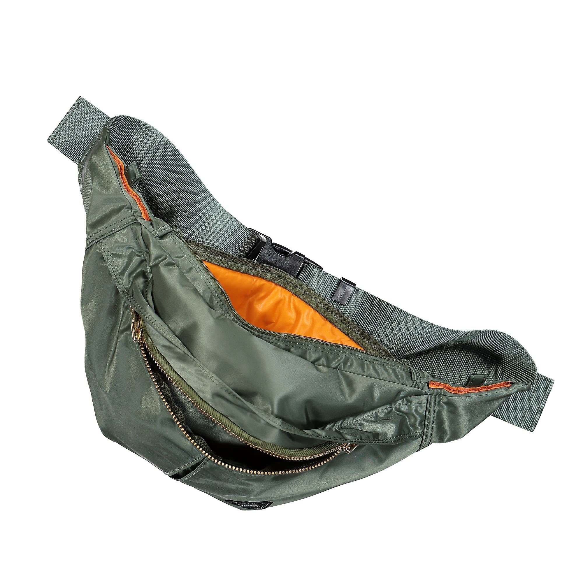Porter-Yoshida & Co. Tanker Waist Bag L Sage Green Hip & Waist Bags Material | Overkill