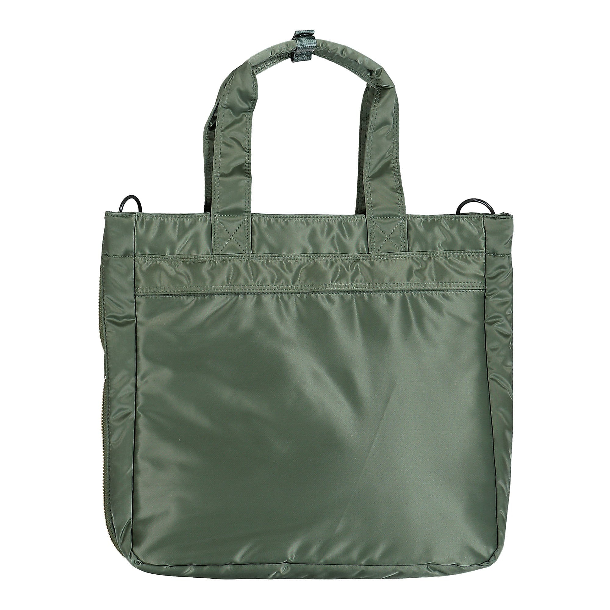 Porter-Yoshida & Co. Tanker 2Way Tote Bag Sage Green Tote Bags & Shoppers Close-up | Overkill