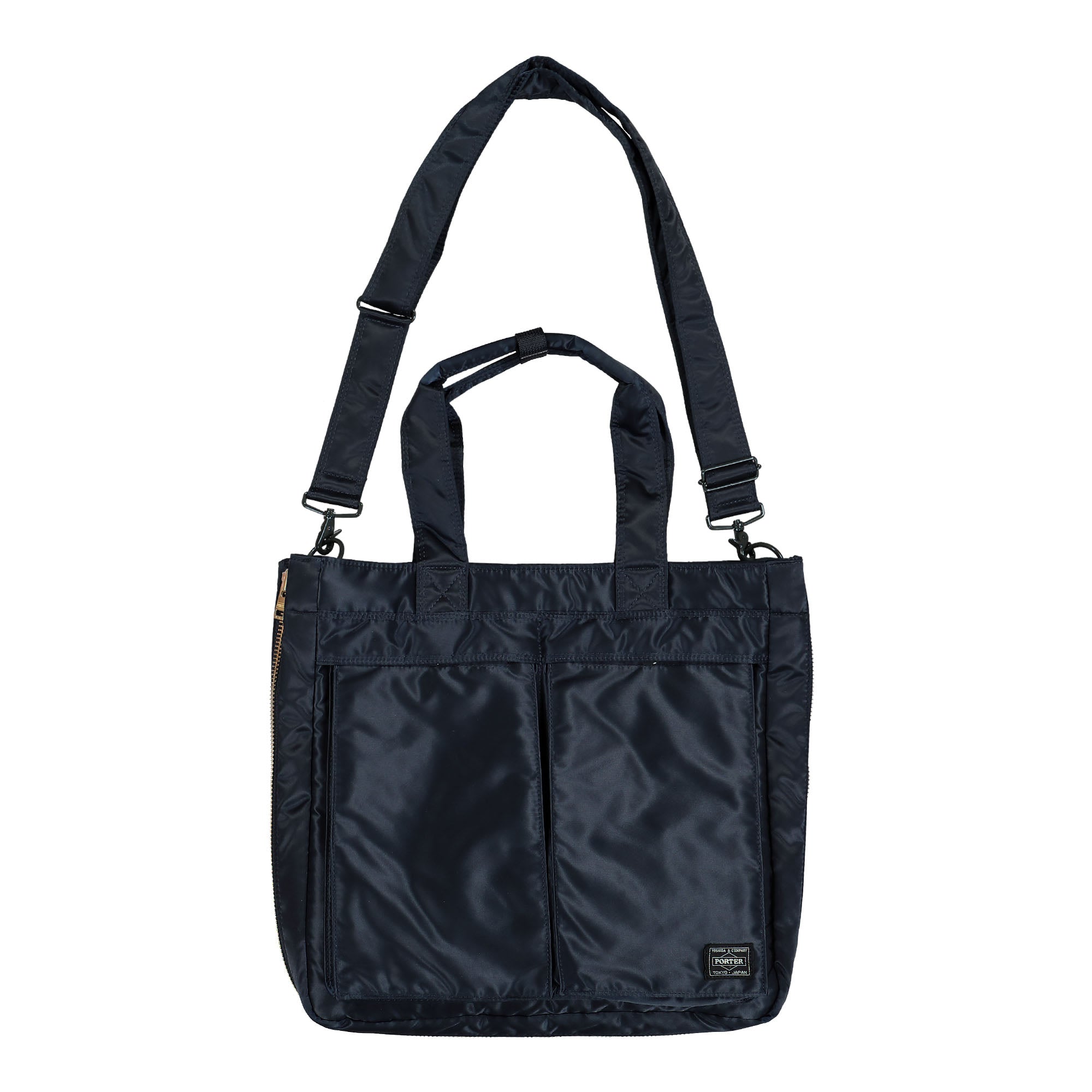 Porter-Yoshida & Co. Tanker 2Way Tote Bag Iron Blue Tote Bags & Shoppers Material | Overkill