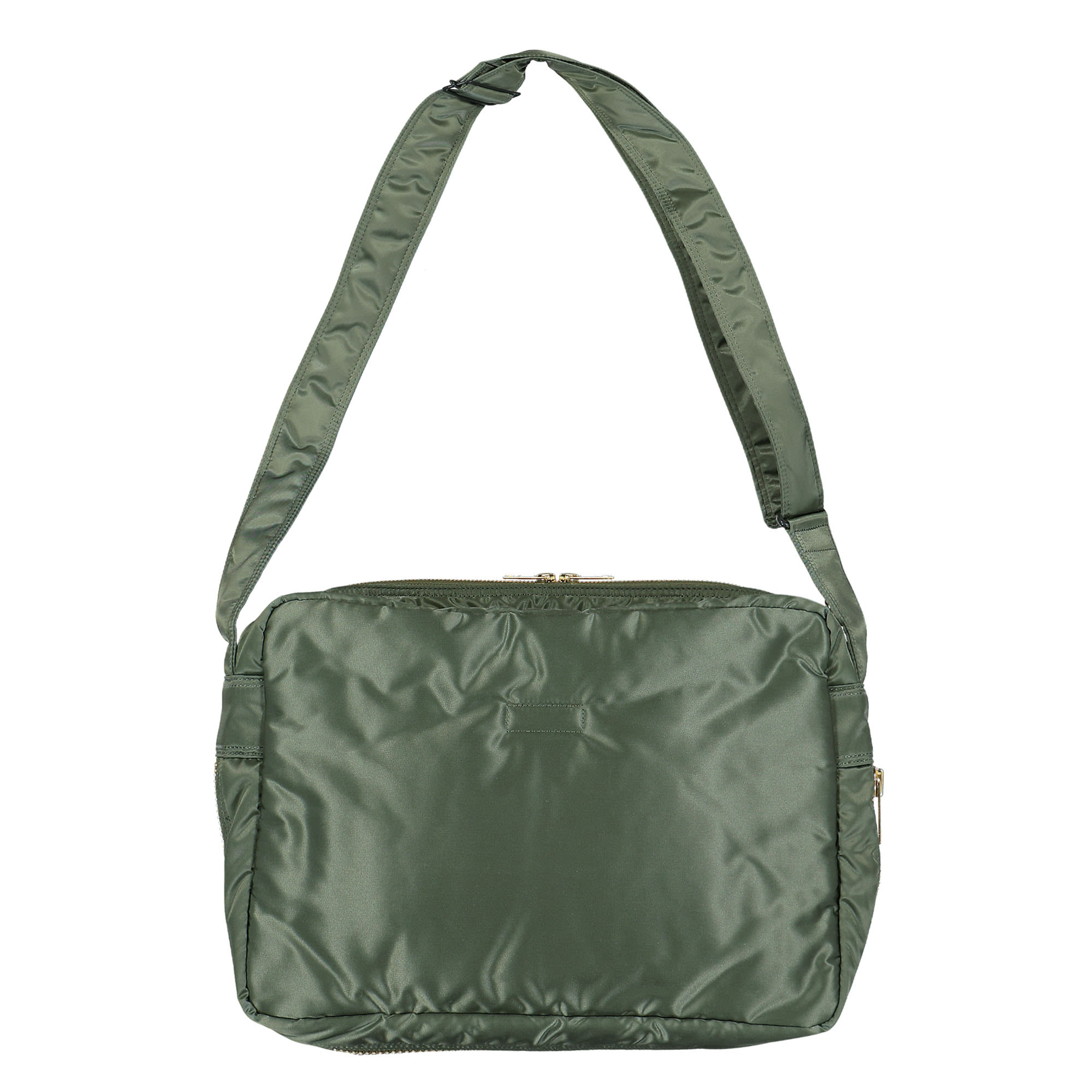 Porter-Yoshida & Co. Tanker Shoulder Bag Sage Green Shoulder & Cross Body Bags Close-up | Overkill
