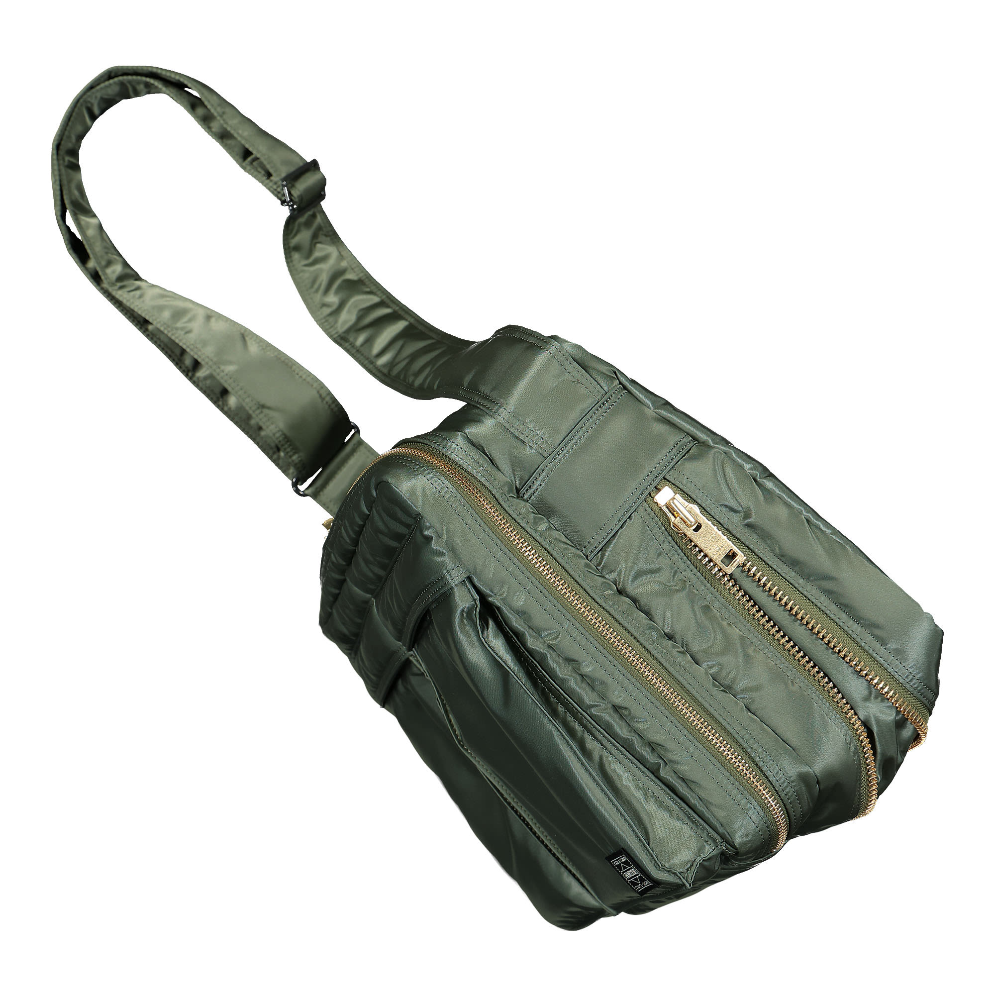 Porter-Yoshida & Co. Tanker Shoulder Bag Sage Green Shoulder & Cross Body Bags Detail view 1 | Overkill