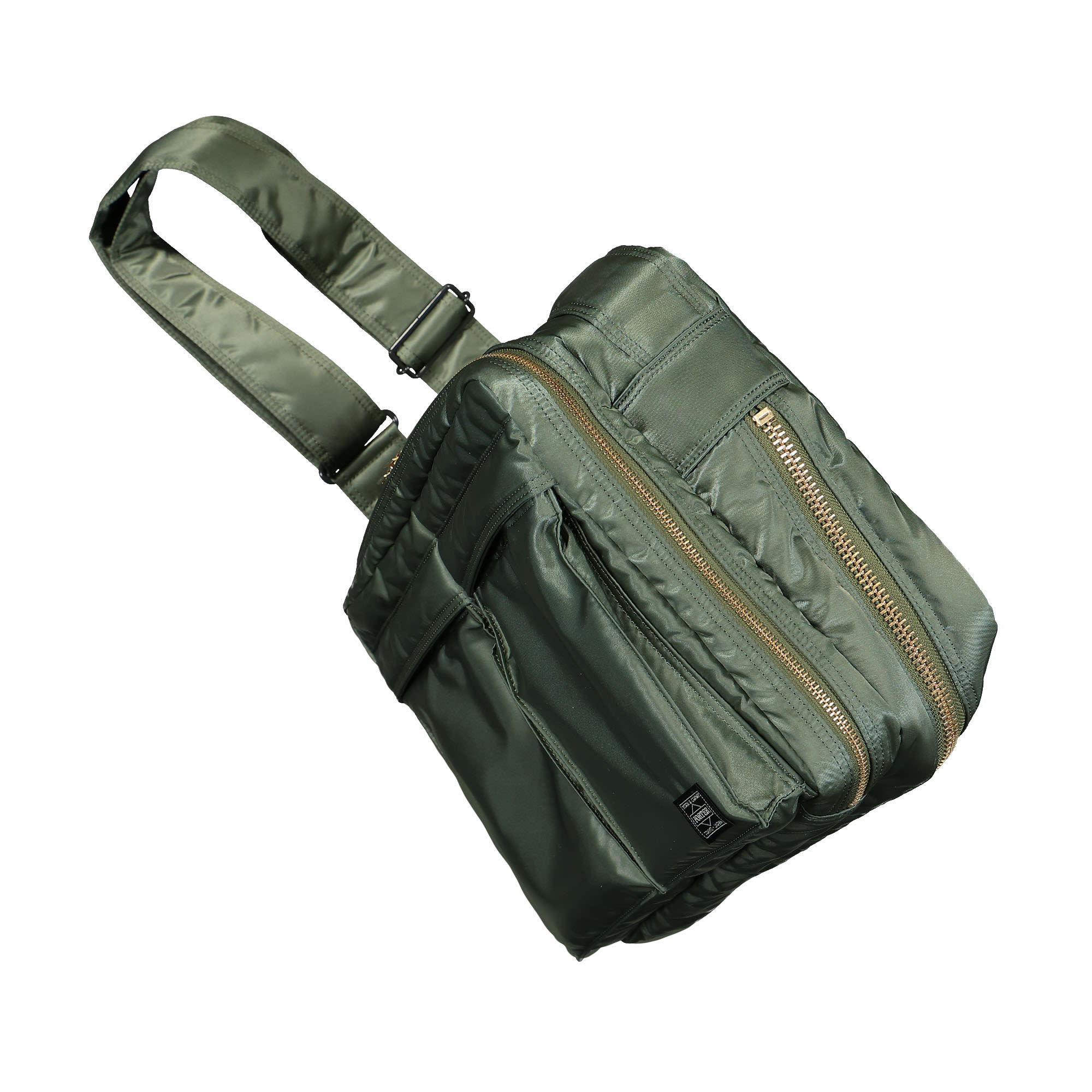 Porter-Yoshida & Co. Tanker Shoulder Bag Sage Green Shoulder & Cross Body Bags Detail view 2 | Overkill