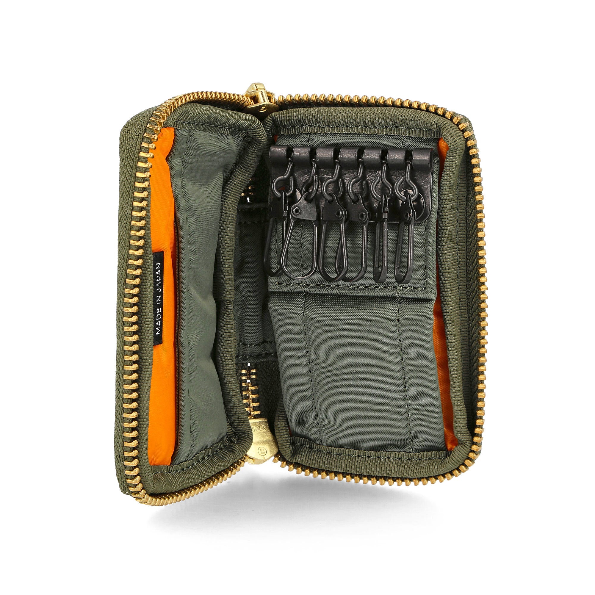 Porter-Yoshida & Co. Tanker Key Case Sage Green Wallets & Cases Detail view 1 | Overkill