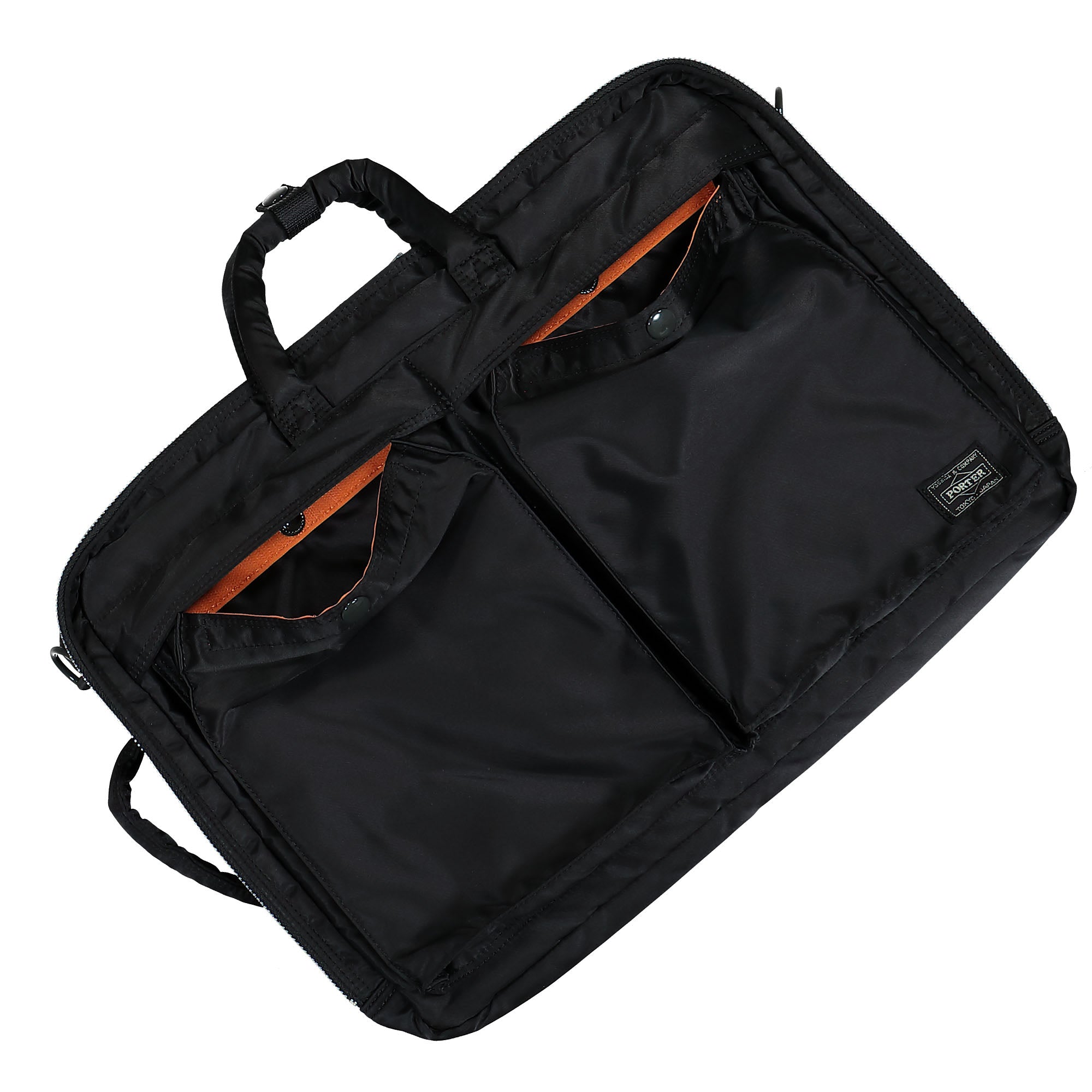 Porter-Yoshida & Co. Tanker 3Way Briefcase Black Briefcases & Messenger Bags Material | Overkill