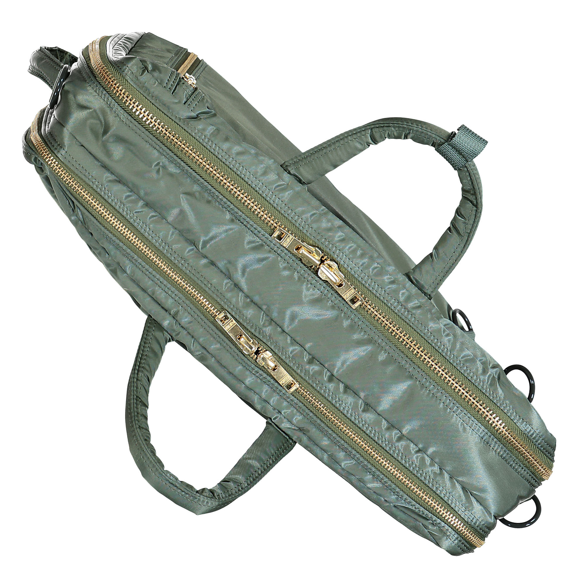 Porter-Yoshida & Co. Tanker 3Way Briefcase Sage Green Briefcases & Messenger Bags Detailfoto | Overkill