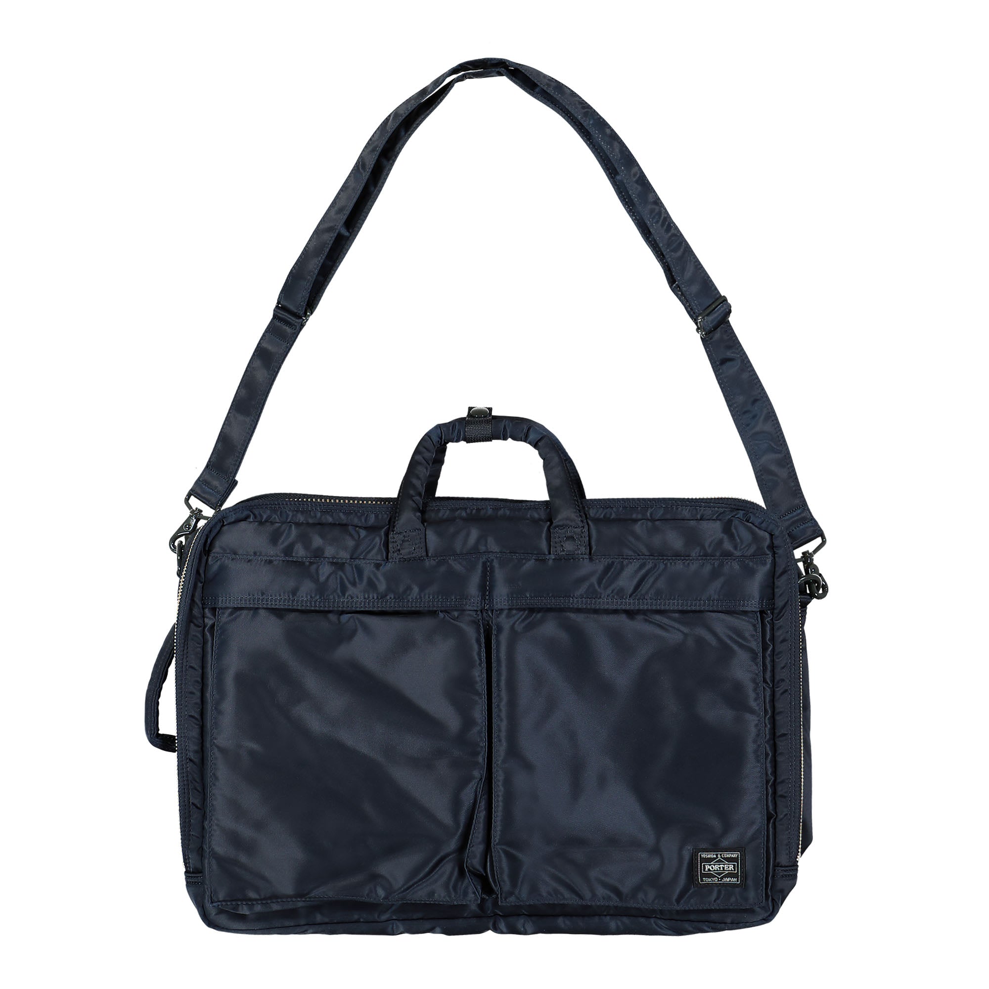 Porter-Yoshida & Co. Tanker 3Way Briefcase Iron Blue Briefcases & Messenger Bags 622-77460-50 | Overkill