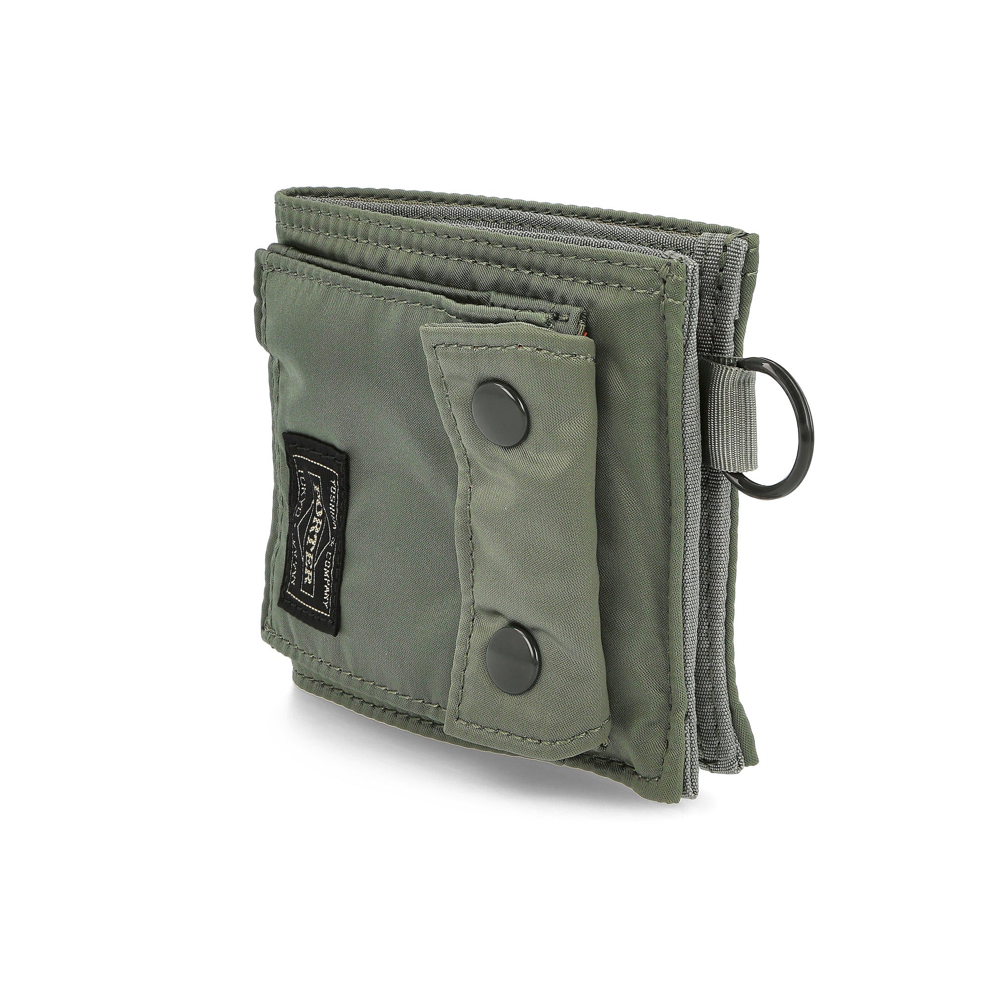 Porter-Yoshida & Co. Tanker Wallet S Sage Green Wallets & Cases Material | Overkill