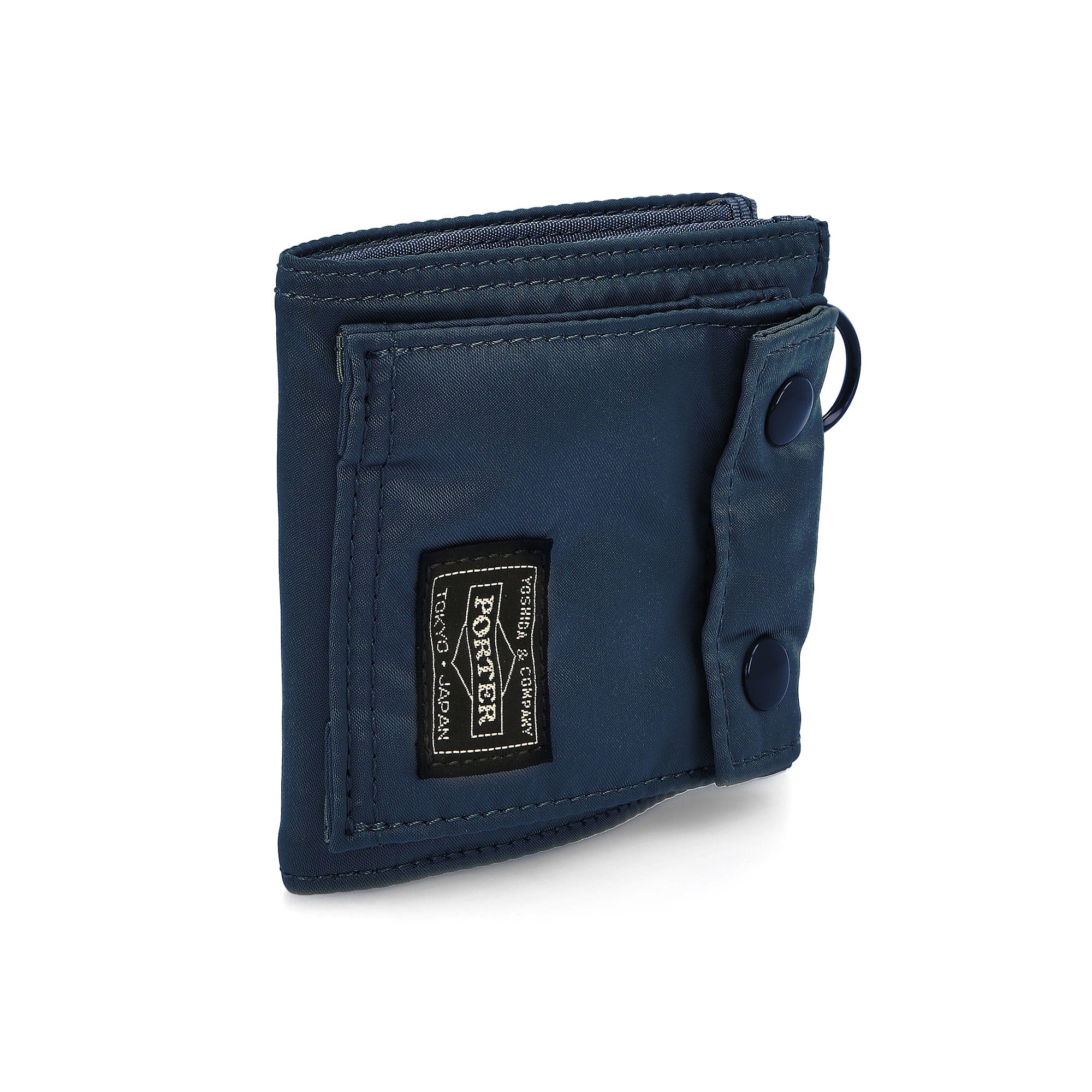 Porter-Yoshida & Co. Tanker Wallet S Iron Blue Wallets & Cases Close-up | Overkill