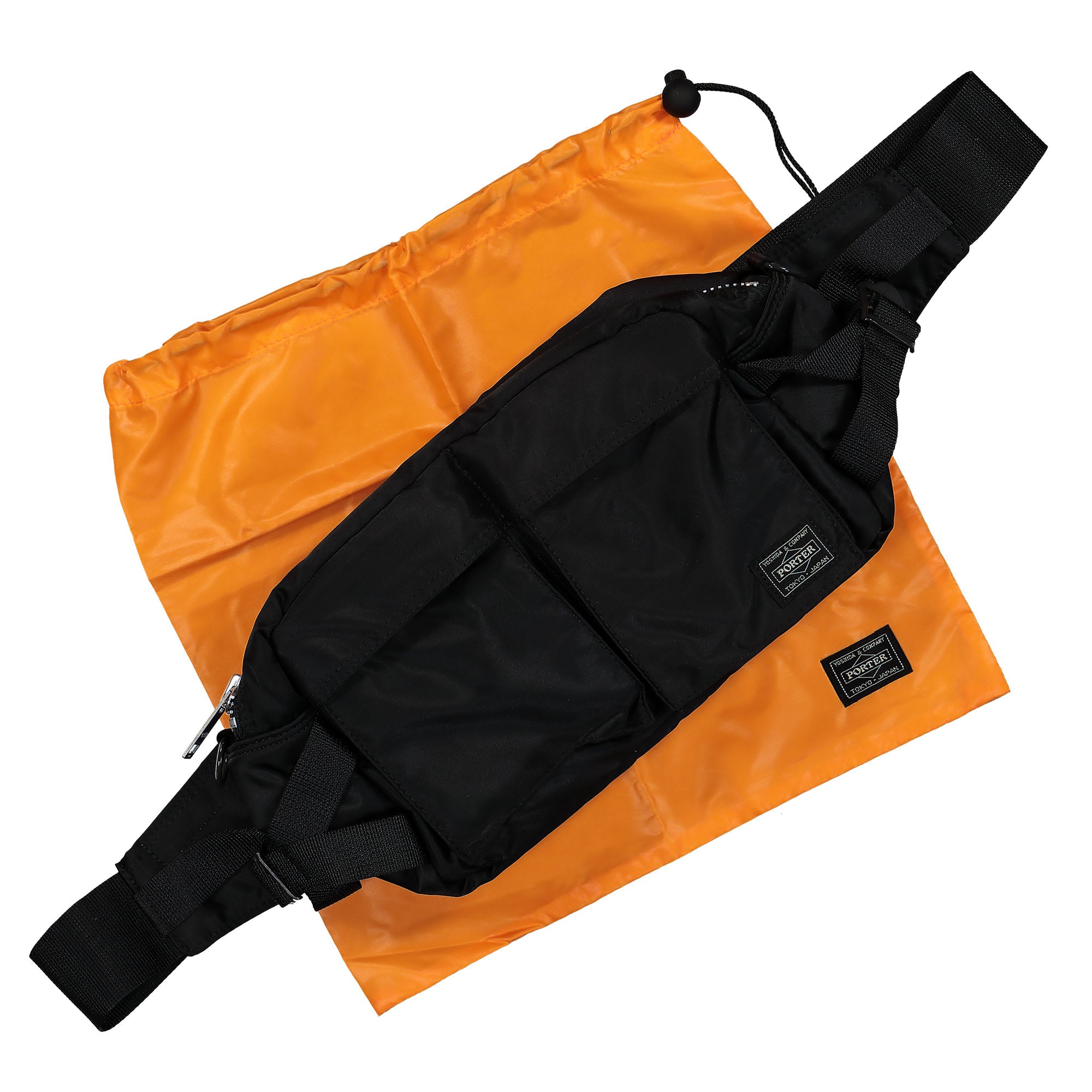 Porter-Yoshida & Co. Tanker Waist Bag Black Hip & Waist Bags Detail view 2 | Overkill