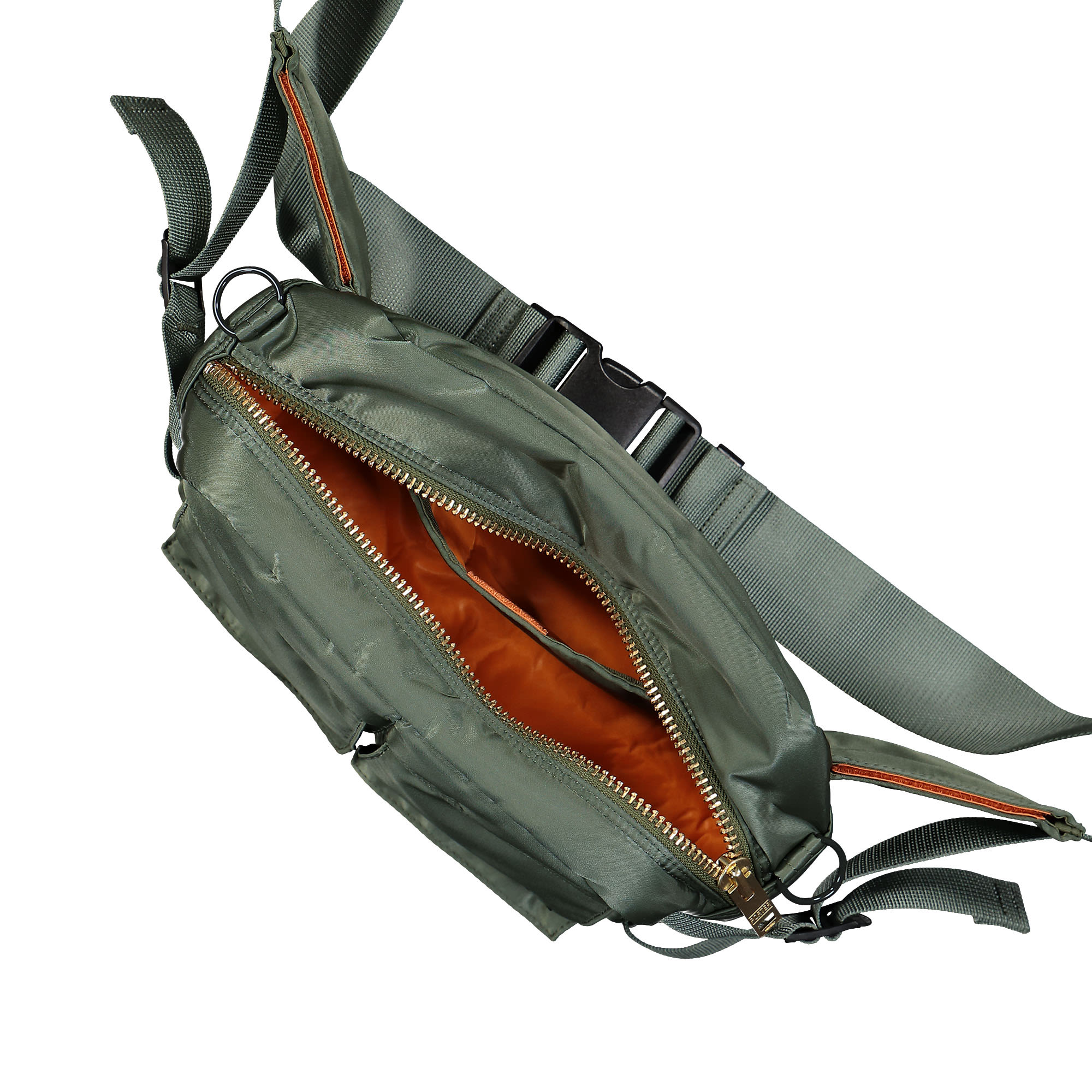 Porter-Yoshida & Co. Tanker Waist Bag Sage Green Hip & Waist Bags Detail view 1 | Overkill