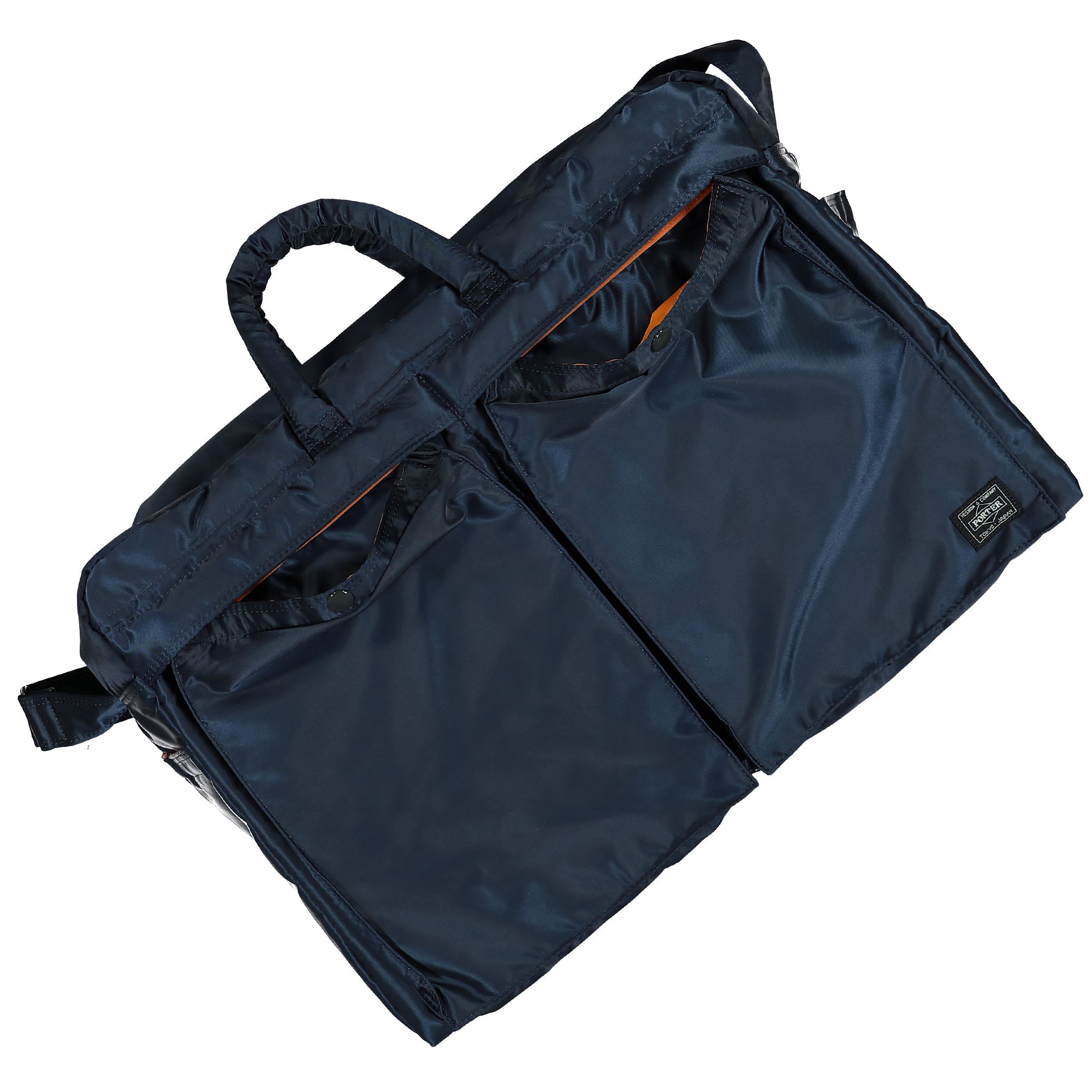 Porter-Yoshida & Co. Tanker 2Way Duffle Bag S Iron Blue Briefcases & Messenger Bags Material | Overkill