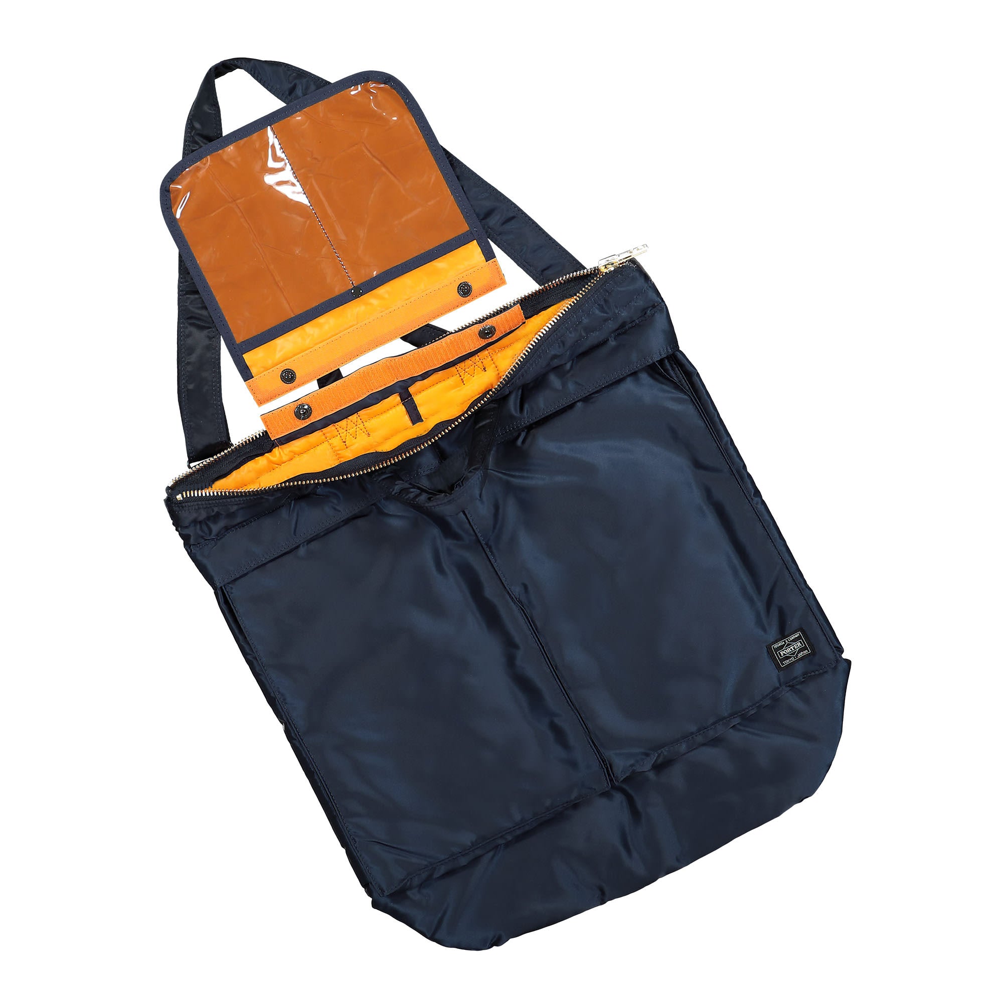 Porter-Yoshida & Co. Tanker 2Way Helmet Bag Iron Blue Tote Bags & Shoppers Detail view 1 | Overkill