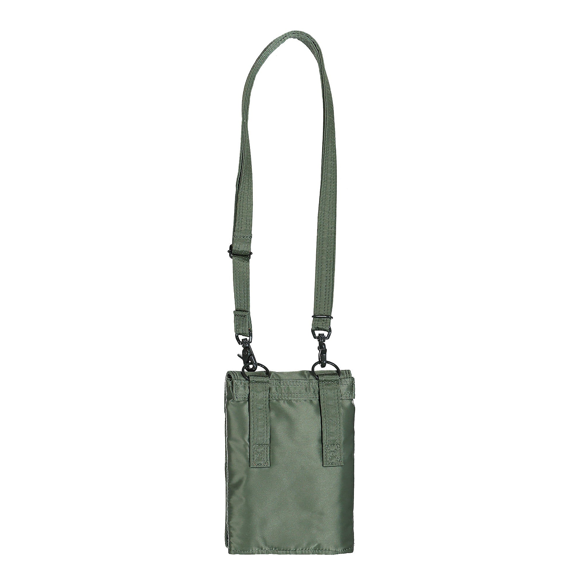 Porter-Yoshida & Co. Tanker Travel Case Sage Green Wallets & Cases Close-up | Overkill