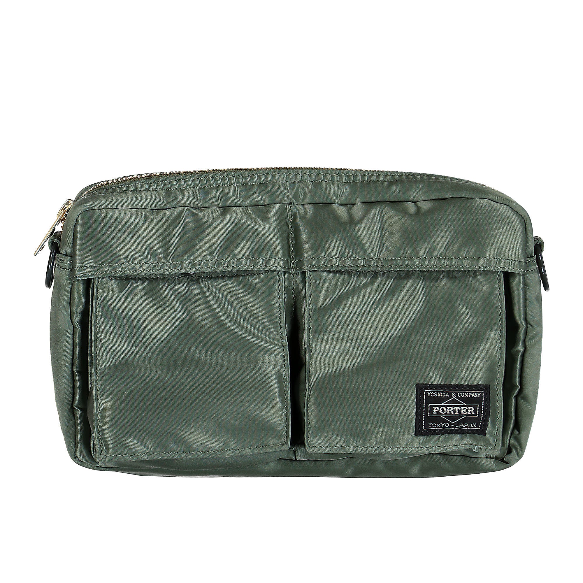 Porter-Yoshida & Co. Tanker Shoulder Bag Sage Green Shoulder & Cross Body Bags 622-78809-30 | Overkill