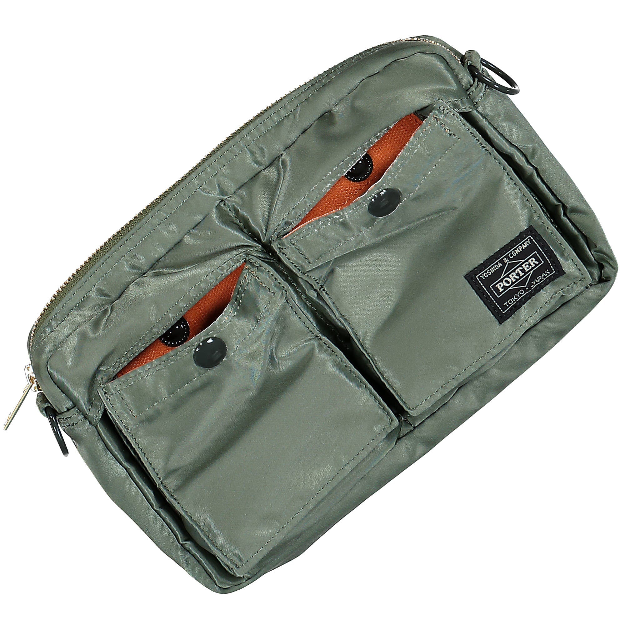 Porter-Yoshida & Co. Tanker Shoulder Bag Sage Green Shoulder & Cross Body Bags Detailfoto | Overkill