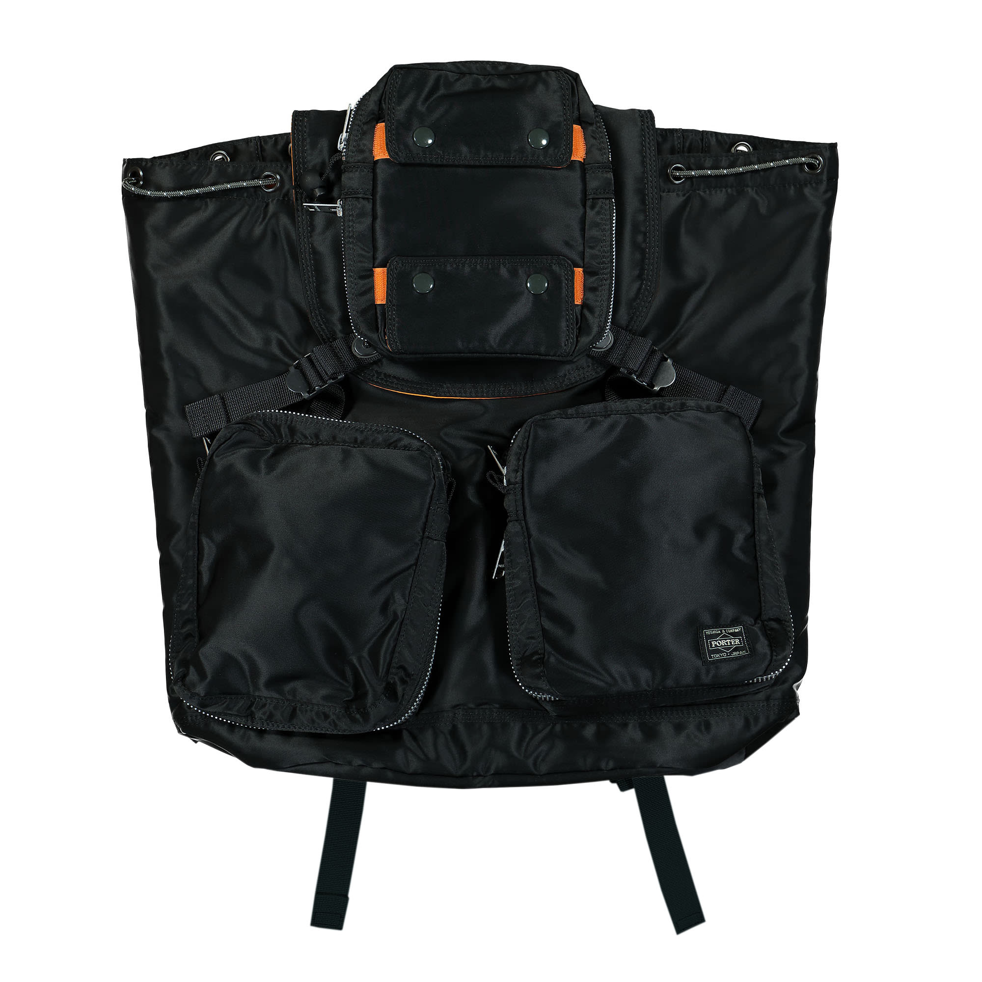 Porter-Yoshida & Co. Tanker Ruck Sack Black Backpacks 622-79162-10 | Overkill