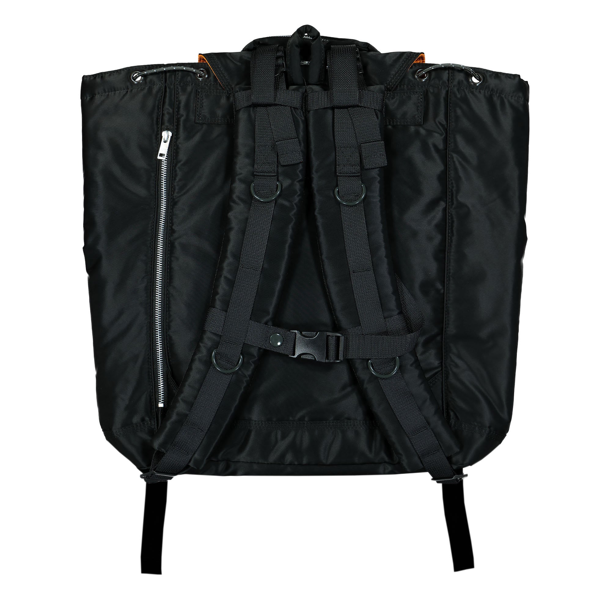 Porter-Yoshida & Co. Tanker Ruck Sack Black Backpacks Close-up | Overkill