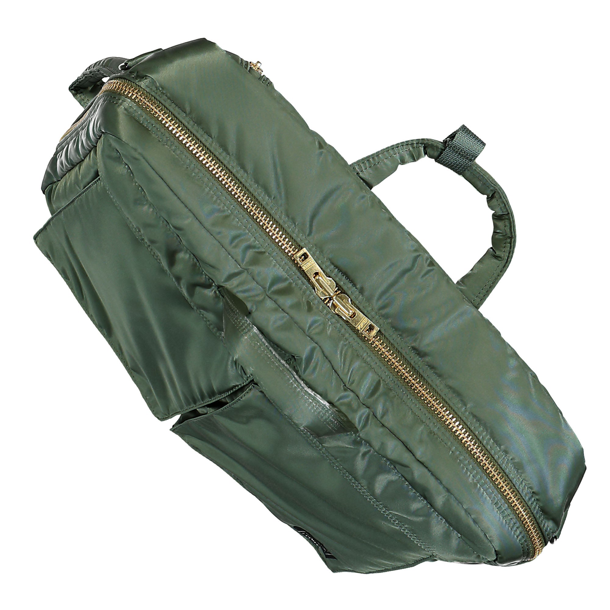 Porter-Yoshida & Co. Tanker 3Way Briefcase Sage Green Briefcases & Messenger Bags Detail view 3 | Overkill