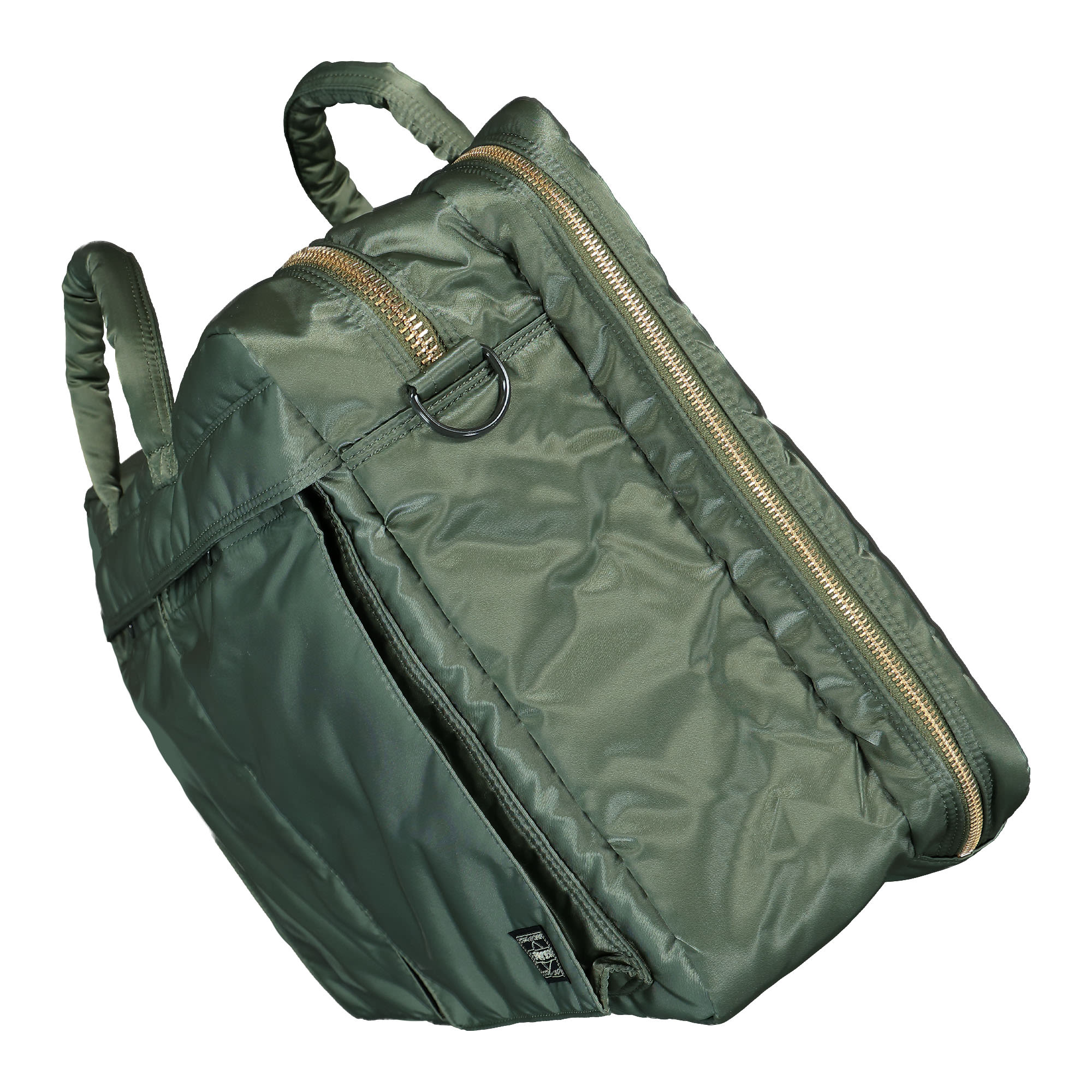 Porter-Yoshida & Co. Tanker 2Way Overnight Briefcase Sage Green Briefcases & Messenger Bags Detailfoto | Overkill