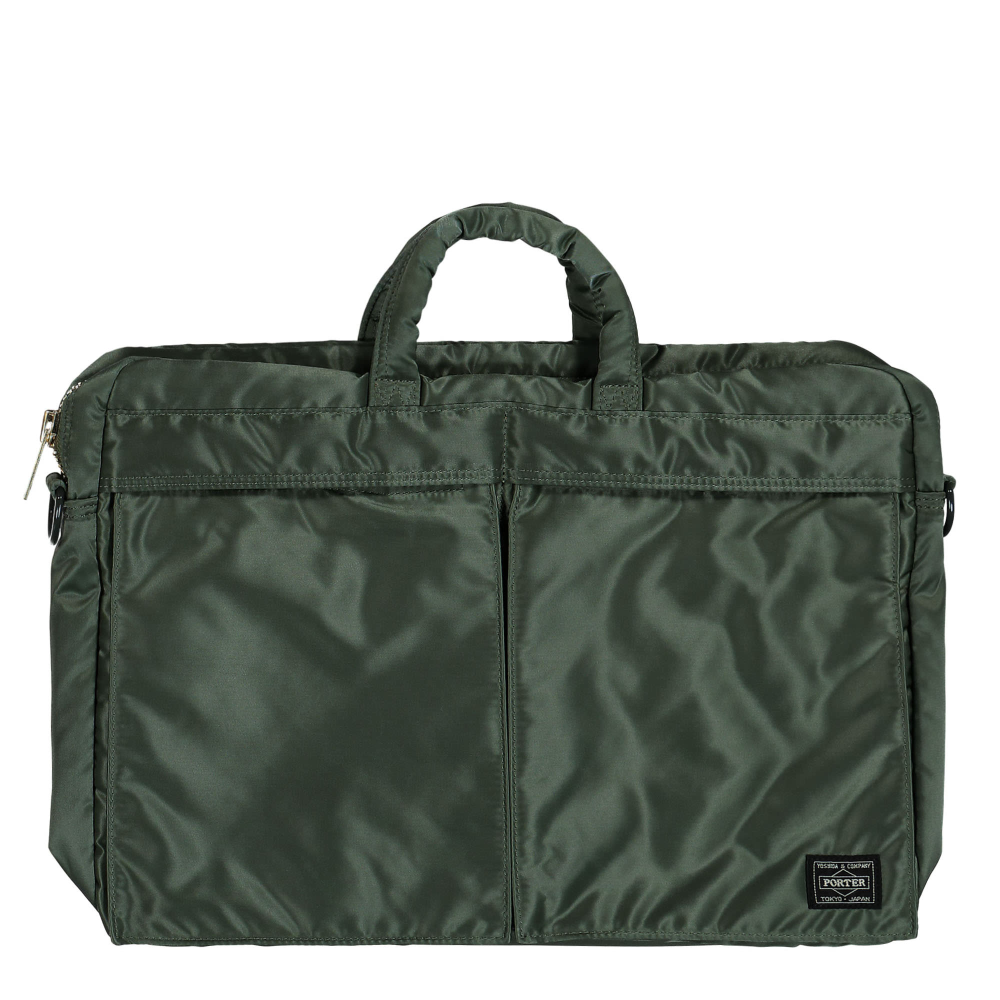 Porter-Yoshida & Co. Tanker 2Way Briefcase Sage Green Briefcases & Messenger Bags 622-79311-30 | Overkill