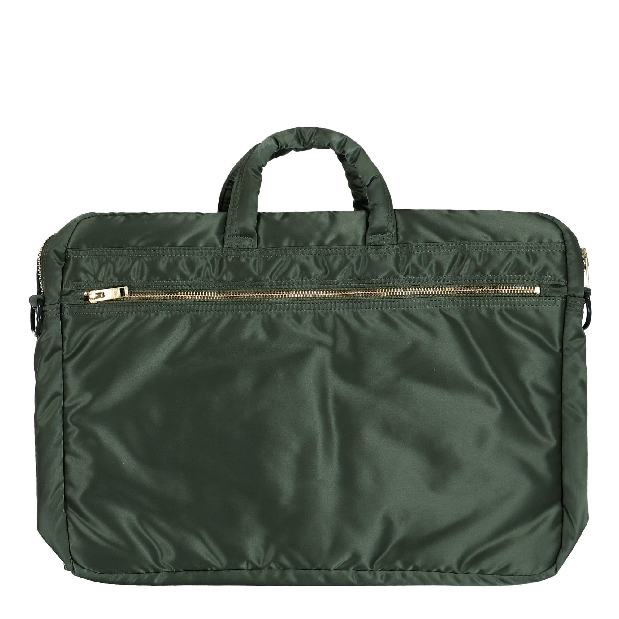 Porter-Yoshida & Co. Tanker 2Way Briefcase Sage Green Briefcases & Messenger Bags Material | Overkill